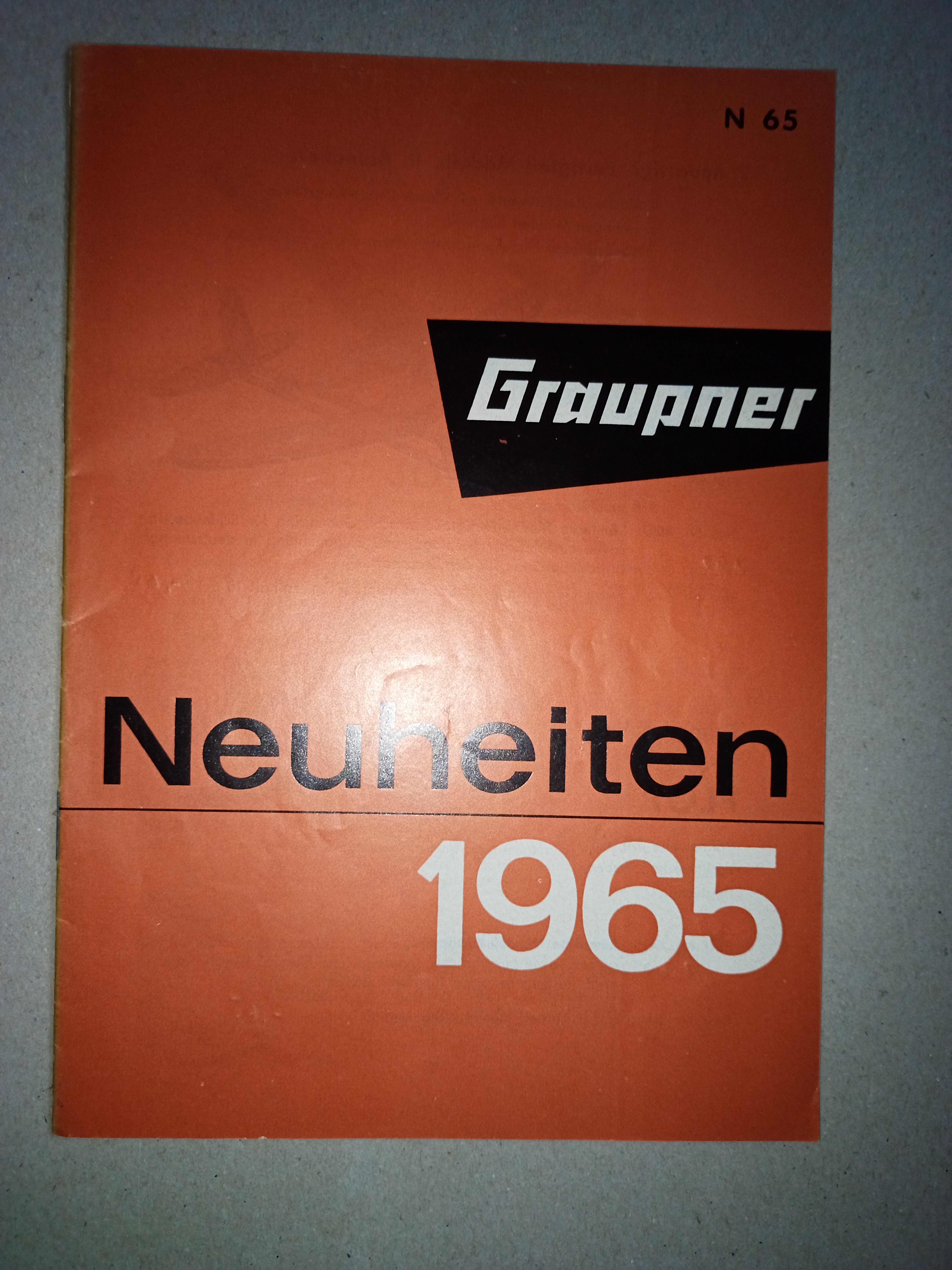 Graupner Neuheiten 1965 (Deutsches Segelflugmuseum mit Modellflug CC BY-NC-SA)