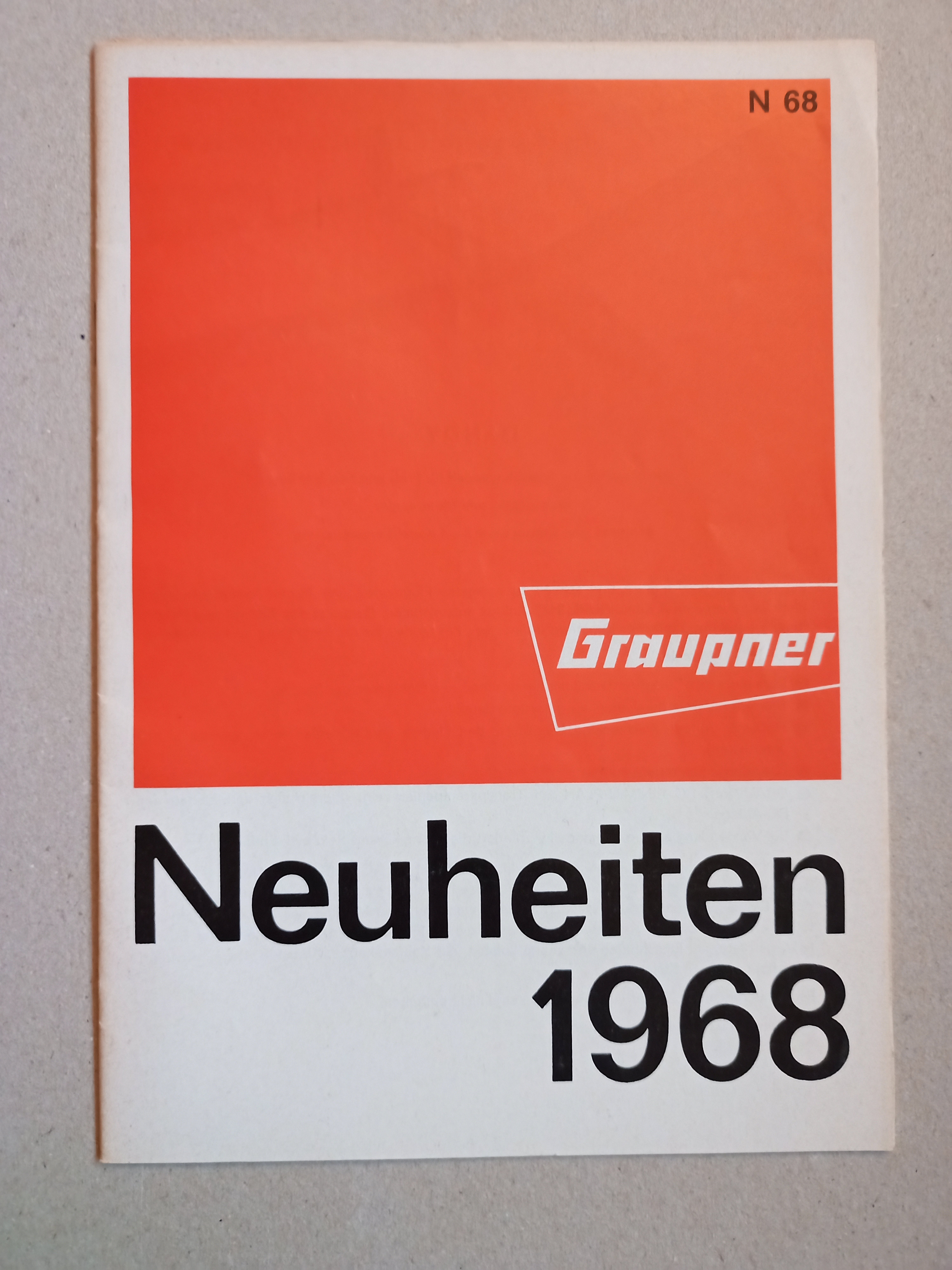 Graupner Neuheiten 1968 (Deutsches Segelflugmuseum mit Modellflug CC BY-NC-SA)