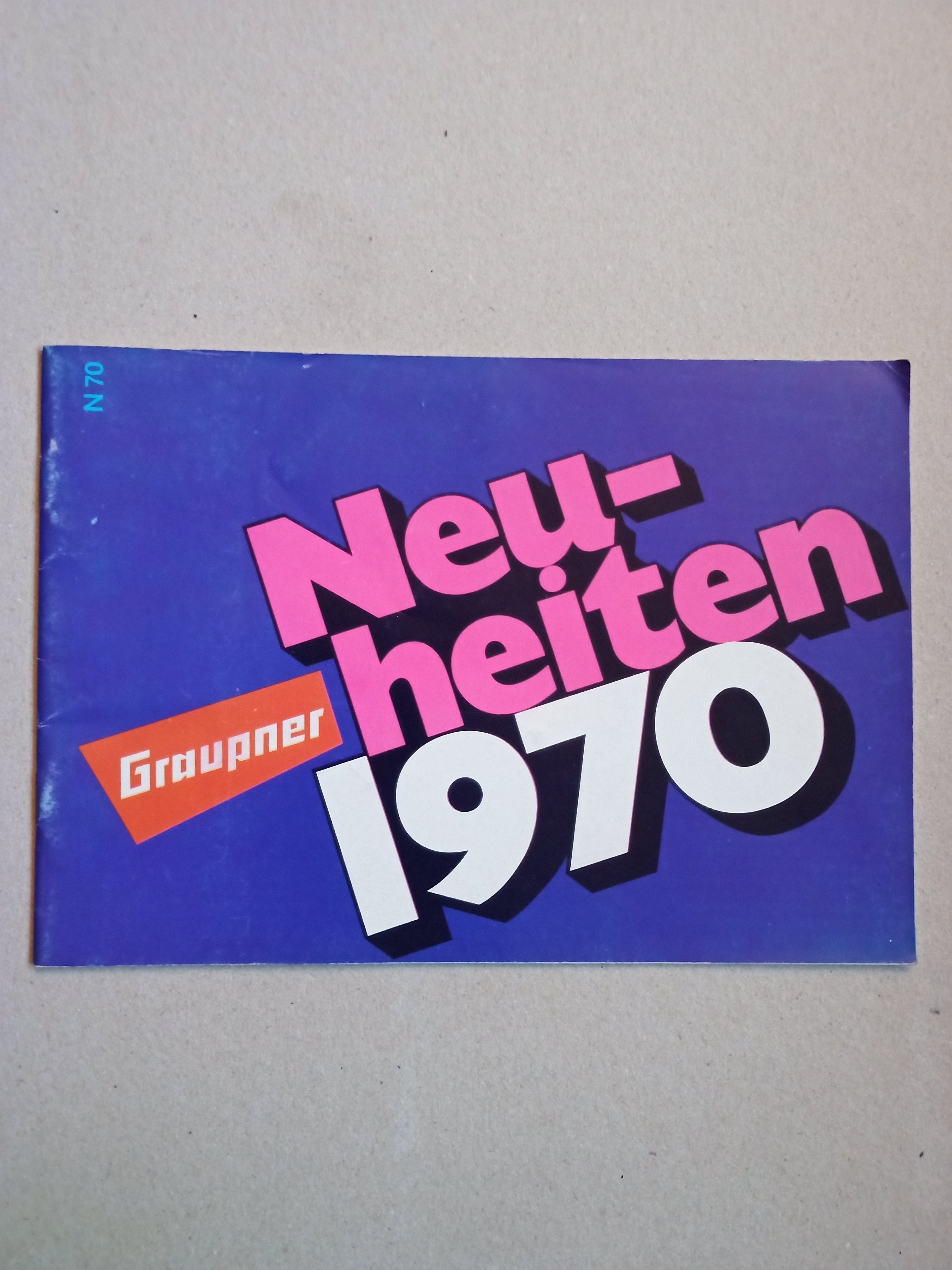 Graupner Neuheiten 1970 (Deutsches Segelflugmuseum mit Modellflug CC BY-NC-SA)