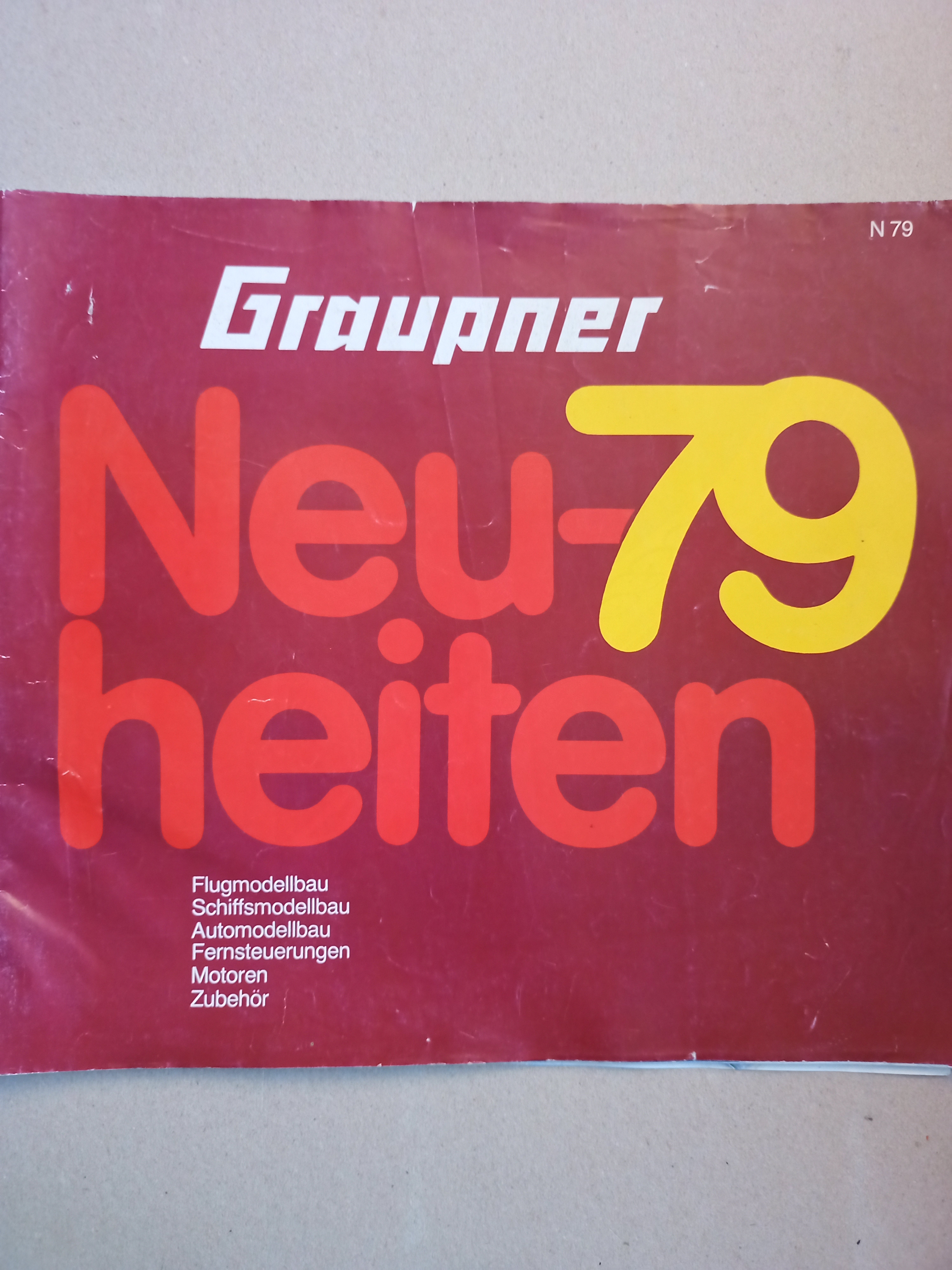 Graupner Neuheiten 1979 (Deutsches Segelflugmuseum mit Modellflug CC BY-NC-SA)