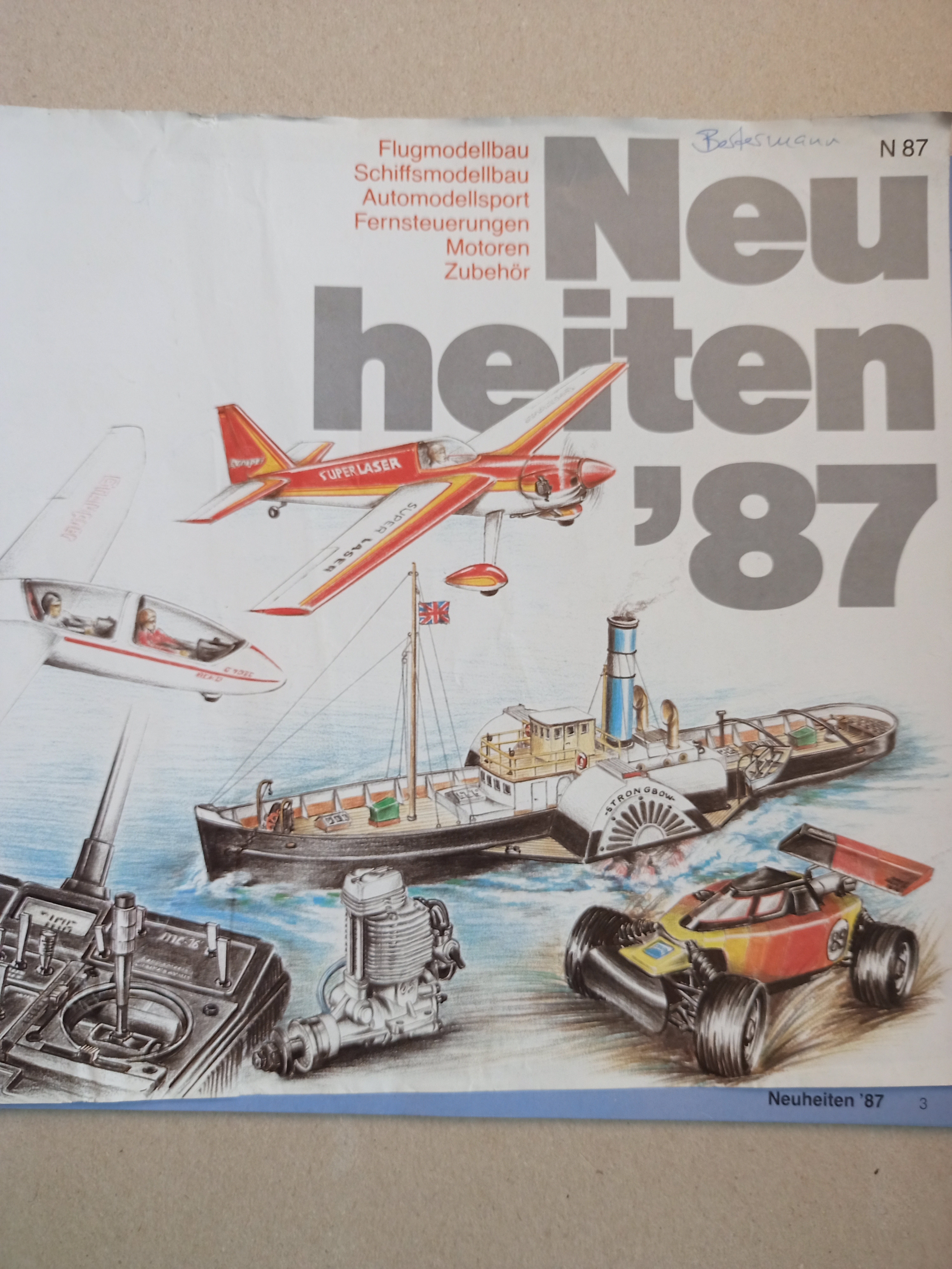 Graupner Neuheiten 1987 (Deutsches Segelflugmuseum mit Modellflug CC BY-NC-SA)