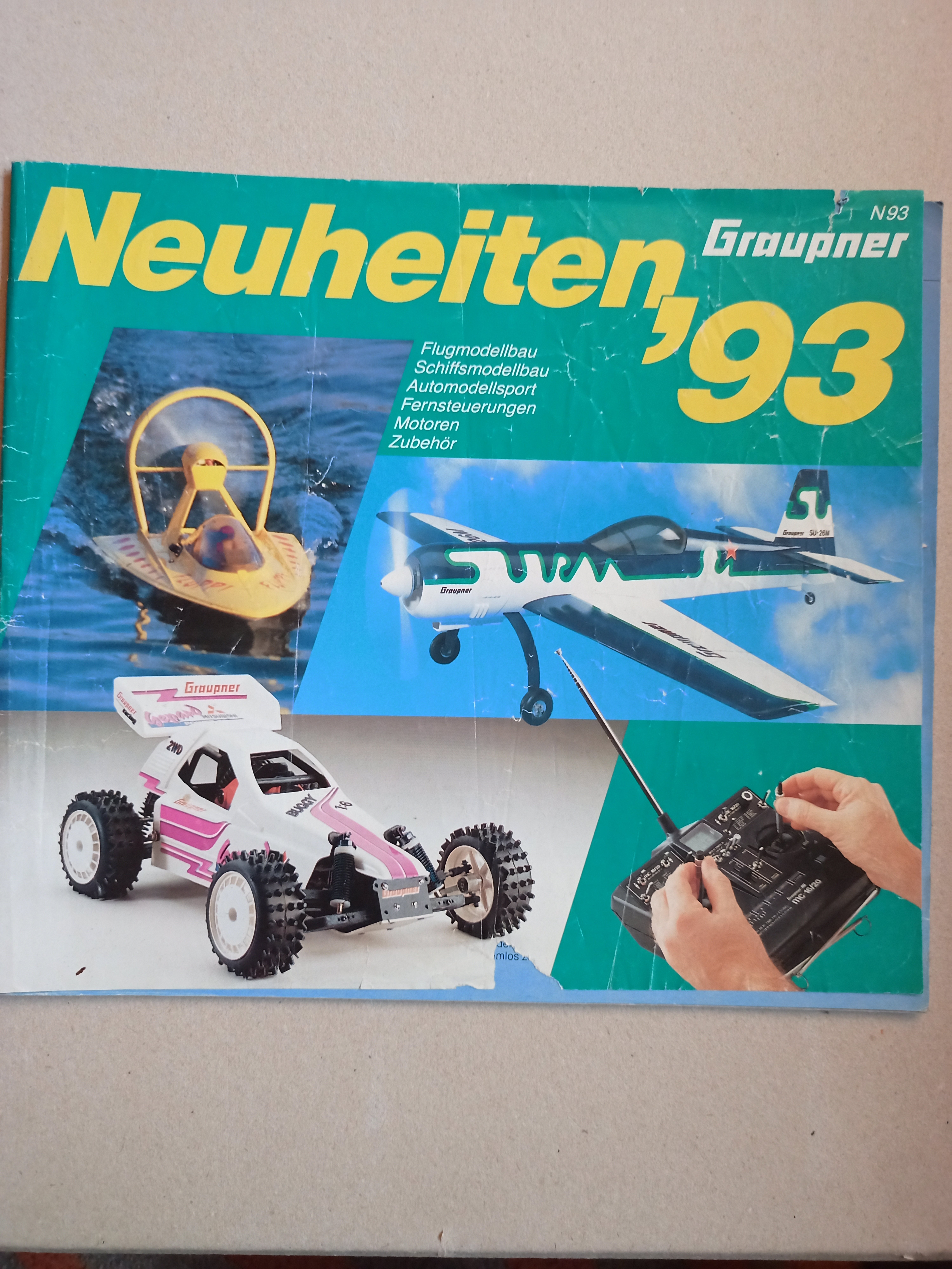 Graupner Neuheiten 1993 (Deutsches Segelflugmuseum mit Modellflug CC BY-NC-SA)