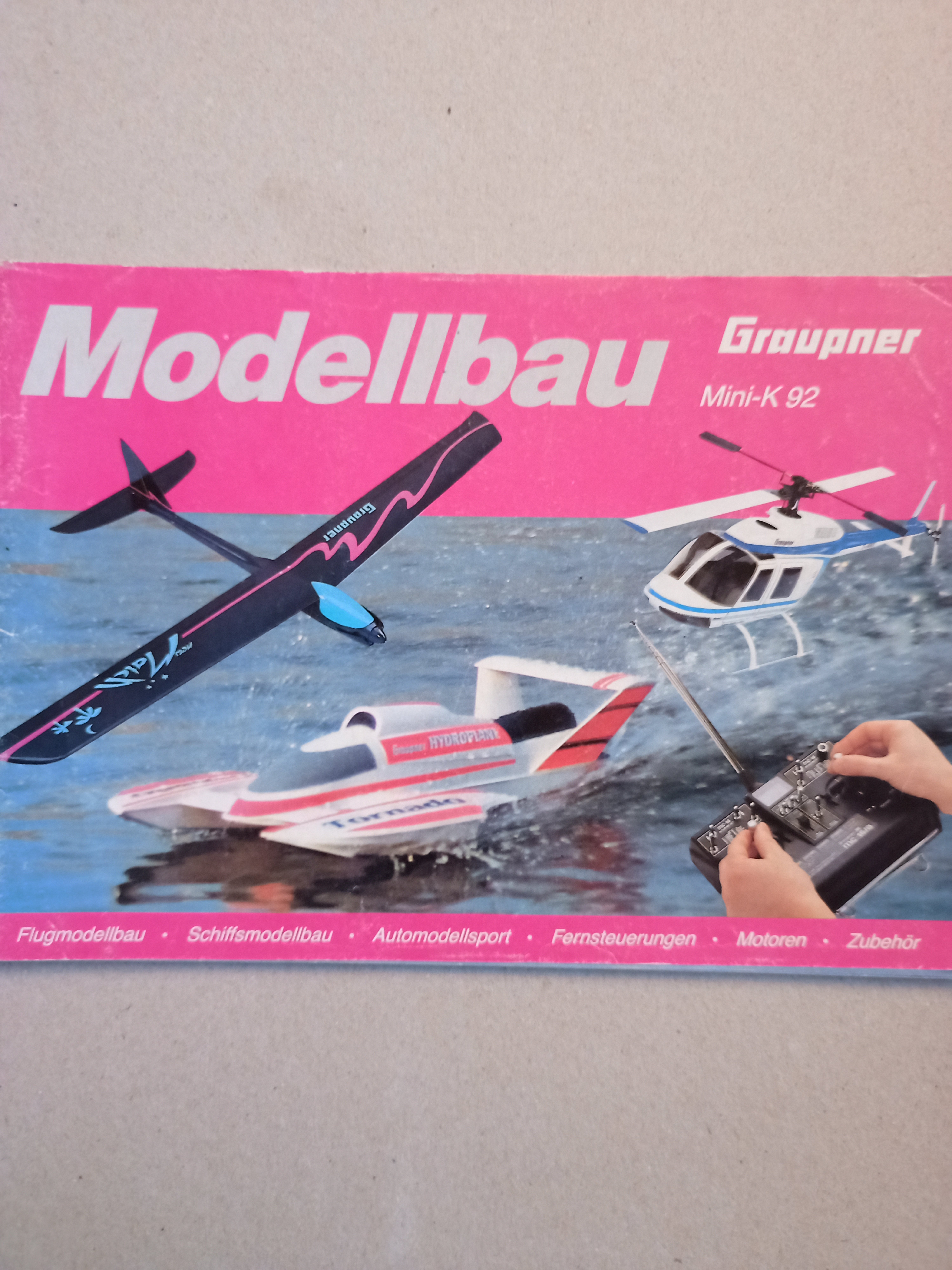 Graupner Minikatalog (Deutsches Segelflugmuseum mit Modellflug CC BY-NC-SA)