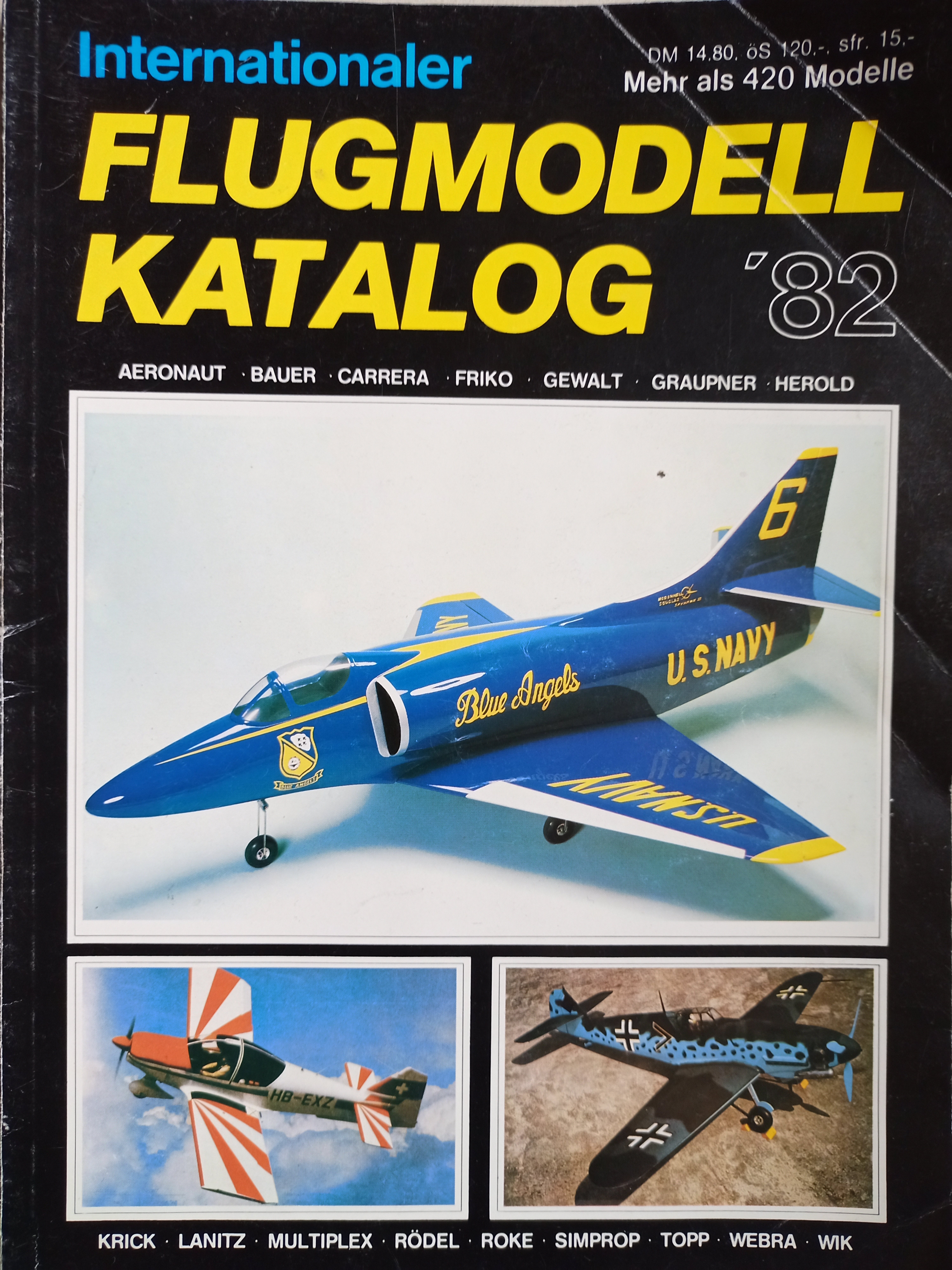 Flugmodellkatalog 1982 (Deutsches Segelflugmuseum mit Modellflug CC BY-NC-SA)