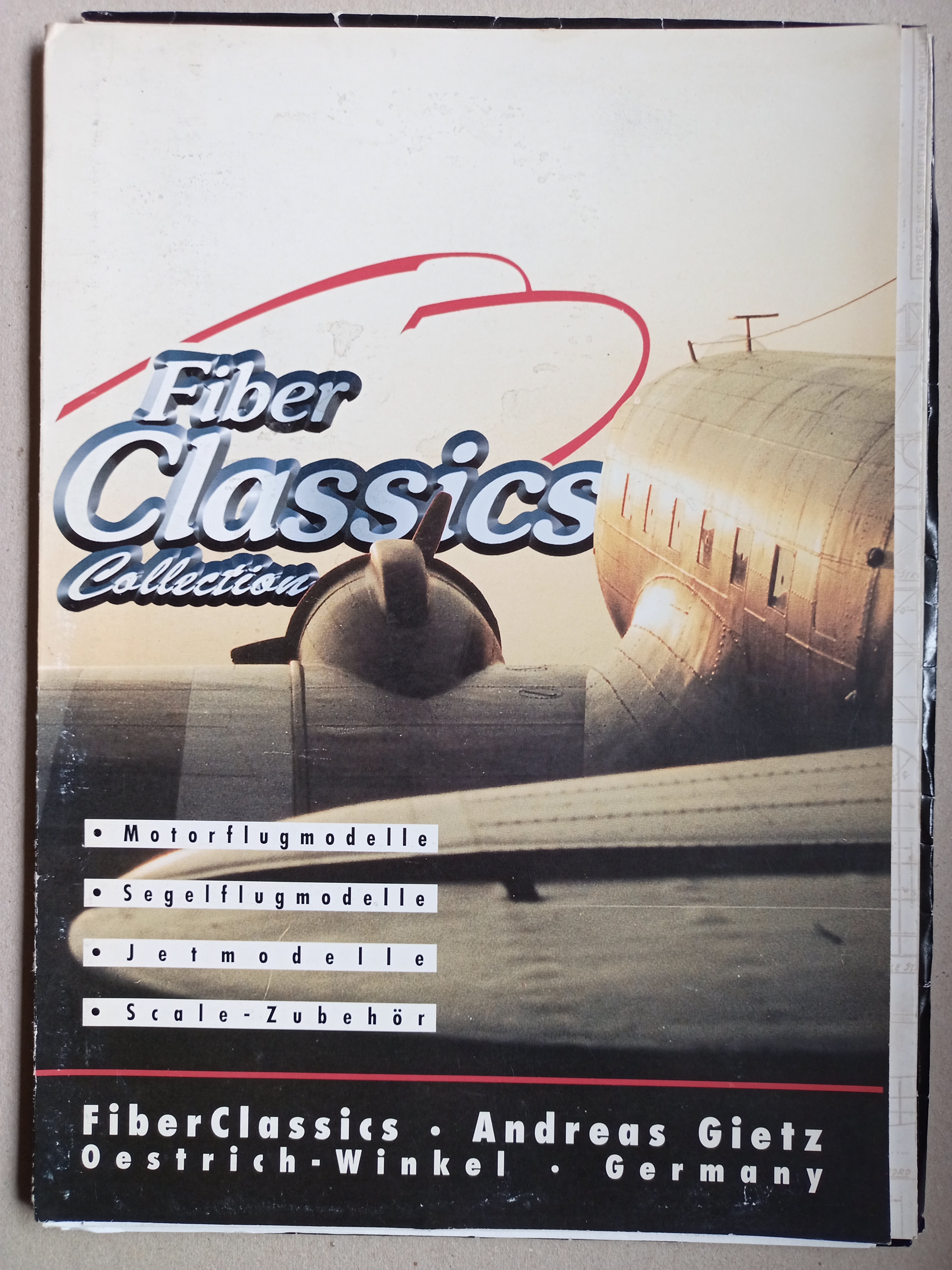 Katalog Fiber Classics 1995 (Deutsches Segelflugmuseum mit Modellflug CC BY-NC-SA)