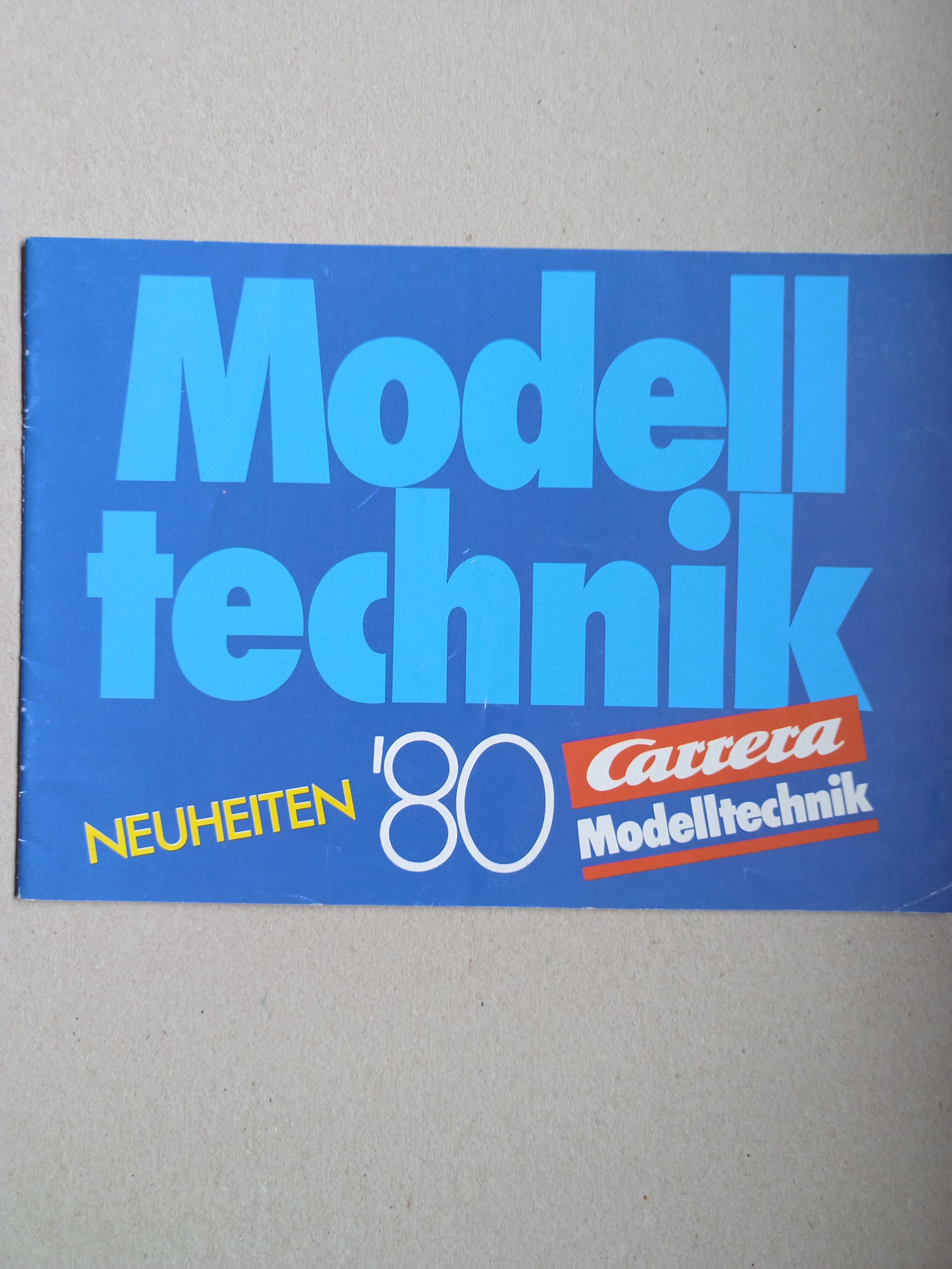 Neuheiten Carrera 1980 (Deutsches Segelflugmuseum mit Modellflug CC BY-NC-SA)