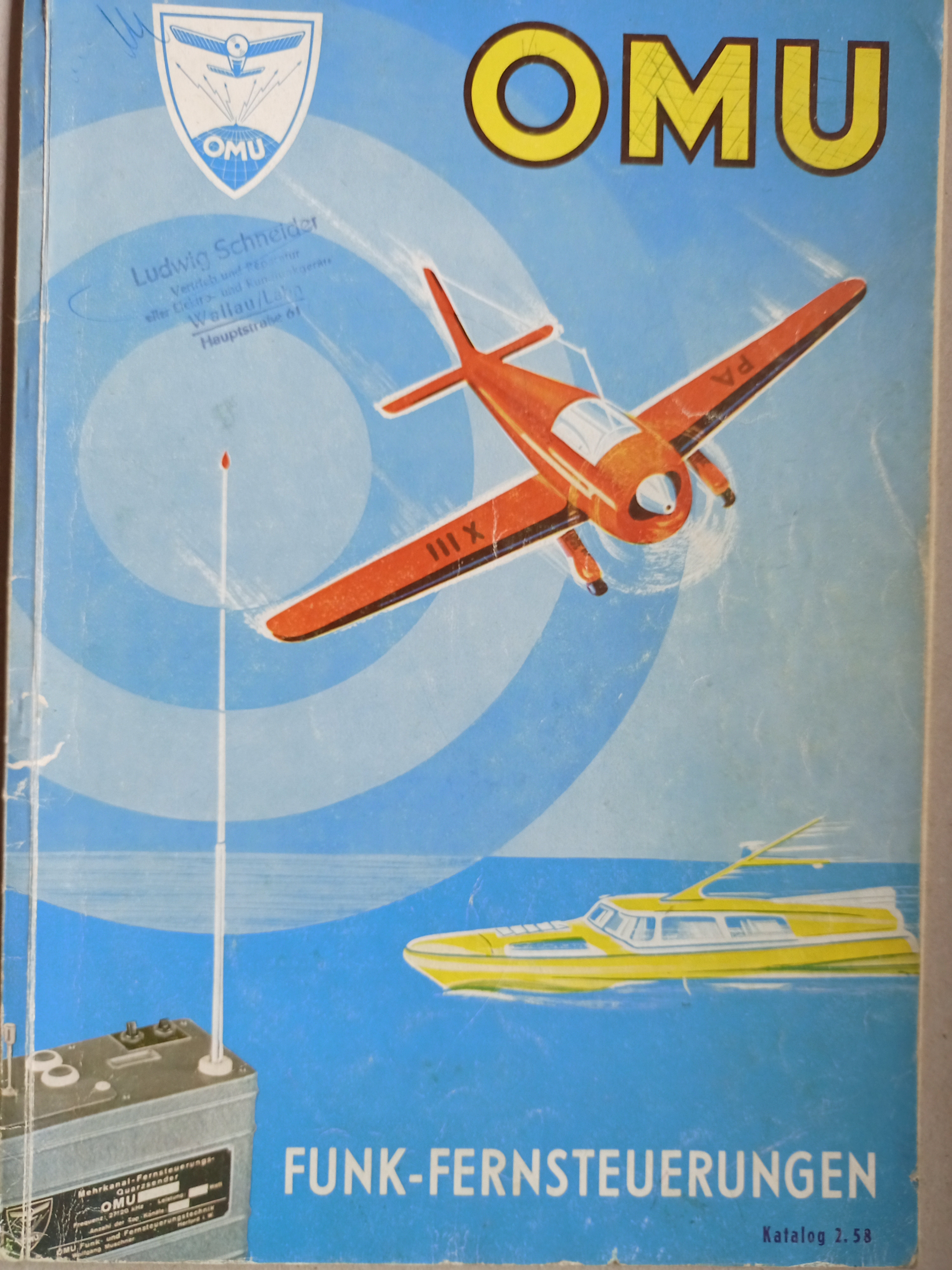 Katalog OMU 2/1958 (Deutsches Segelflugmuseum mit Modellflug CC BY-NC-SA)