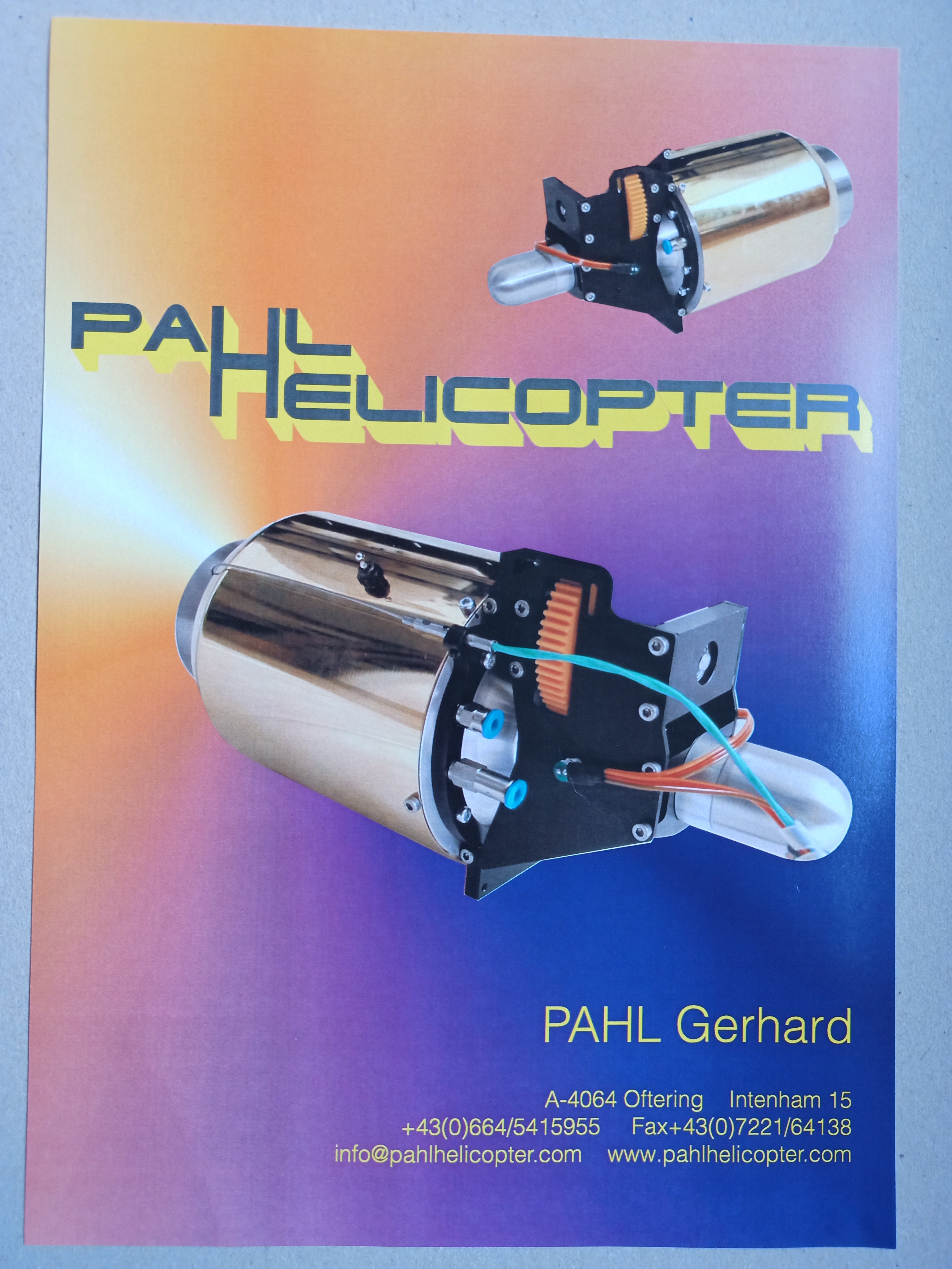 Flyer Pahl Helicopters (Deutsches Segelflugmuseum mit Modellflug CC BY-NC-SA)