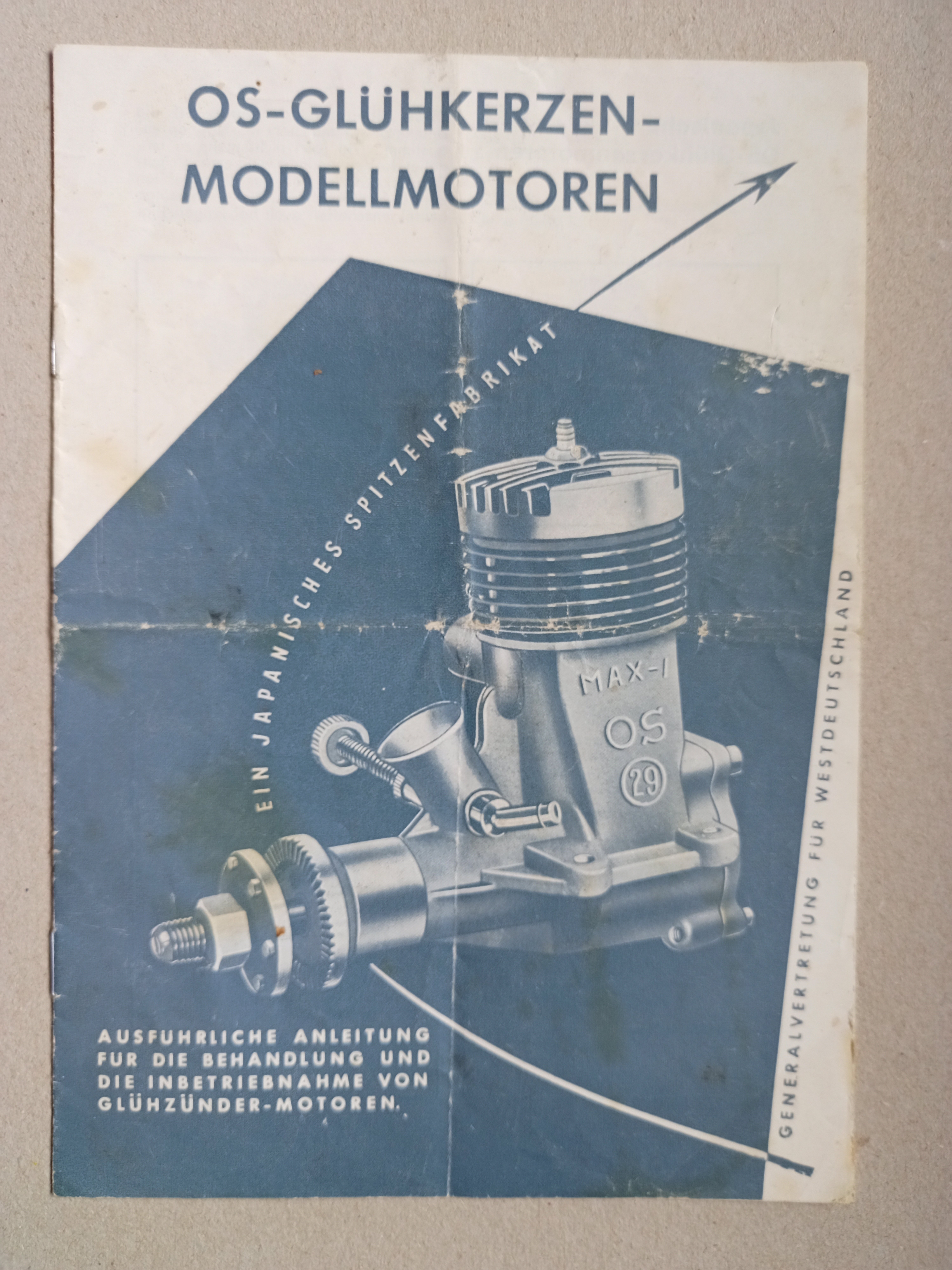 Prospekt OS-Motoren 1966 (Deutsches Segelflugmuseum mit Modellflug CC BY-NC-SA)