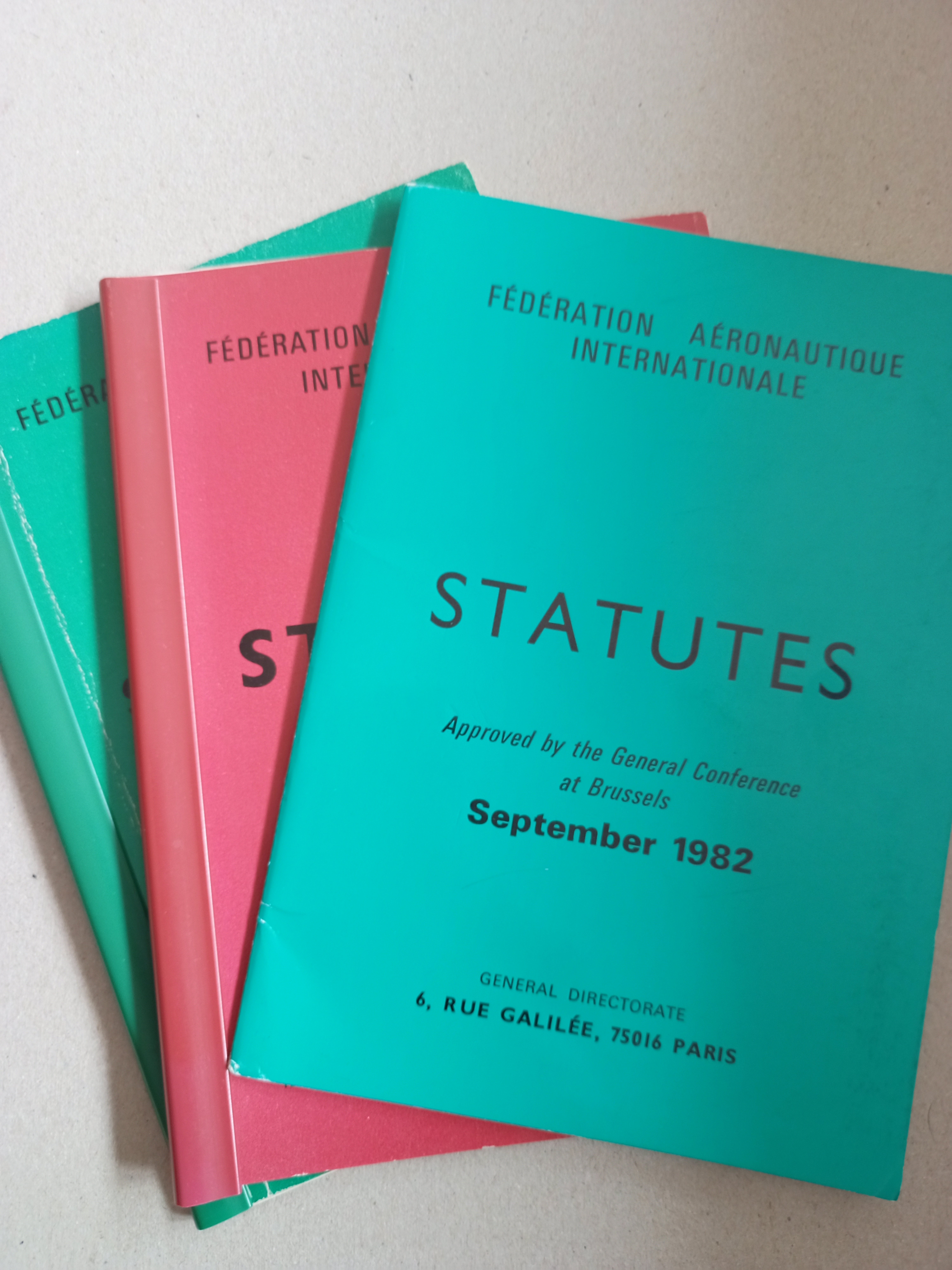 FAI Statutes (Deutsches Segelflugmuseum mit Modellflug CC BY-NC-SA)
