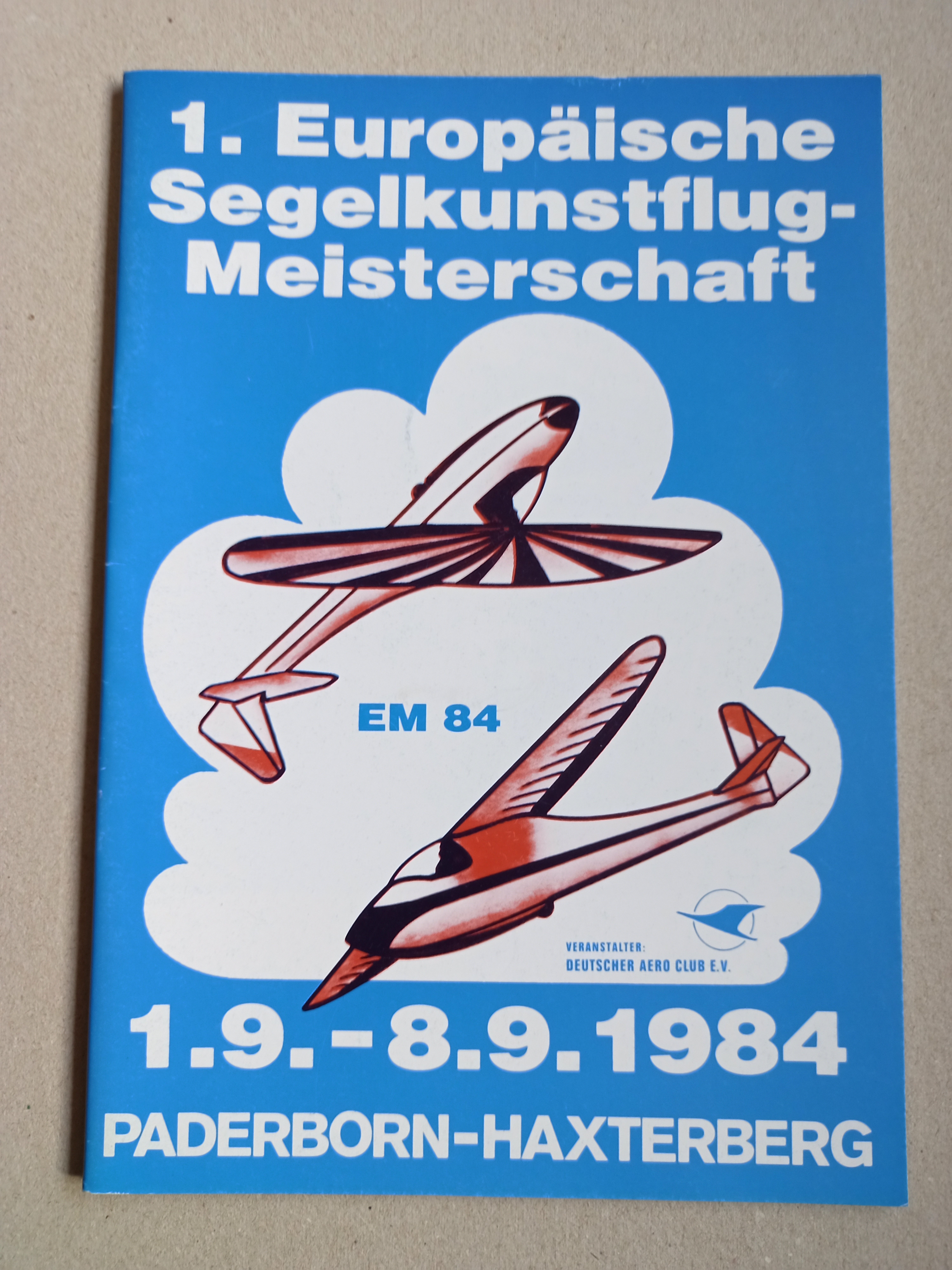 EM Segelflkunstflug 1984 Paderborn (Deutsches Segelflugmuseum mit Modellflug CC BY-NC-SA)