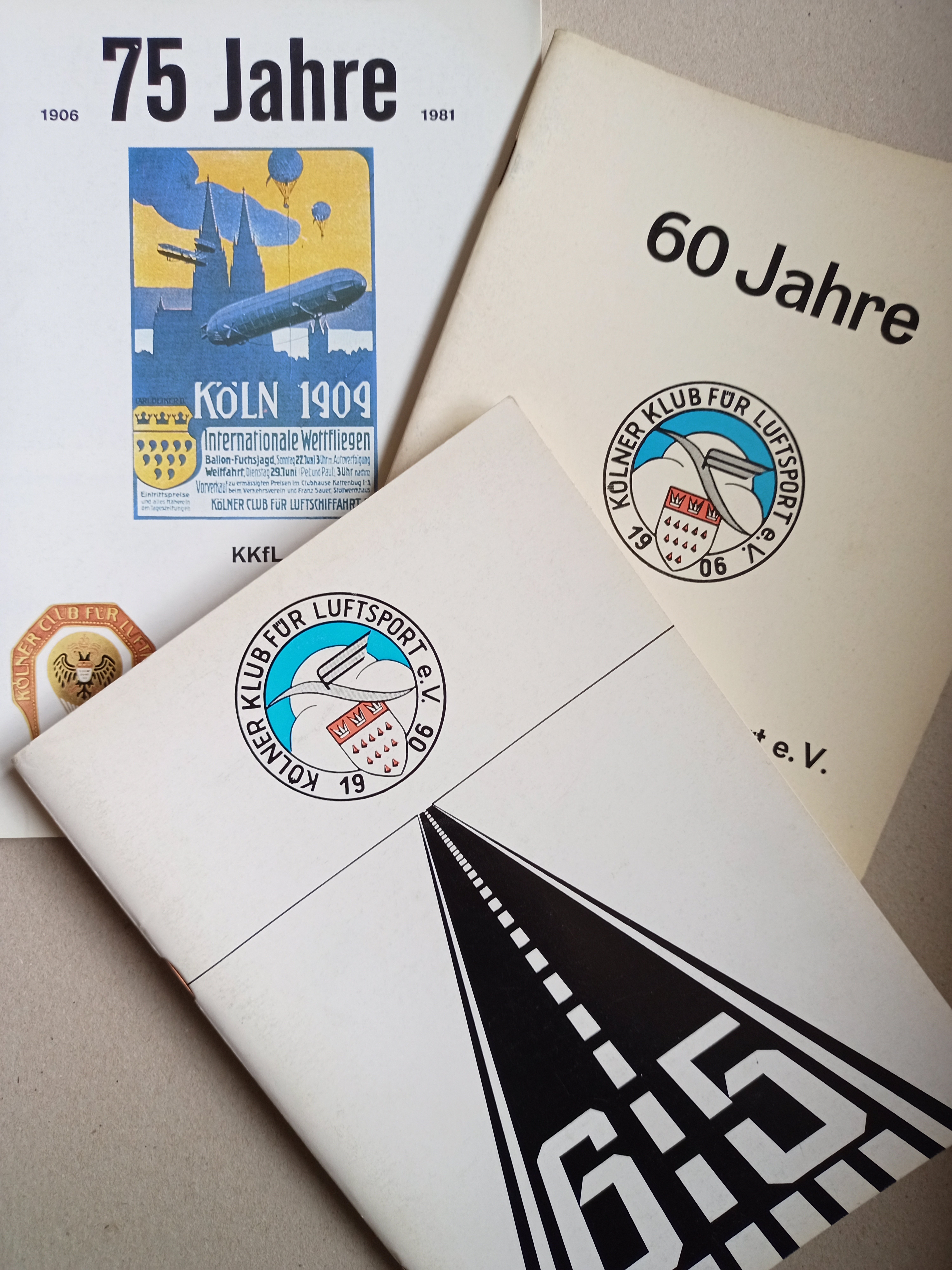 Kölner Klub für Luftsport 1906 - 75 + 65 + 60 Jahre (Deutsches Segelflugmuseum mit Modellflug CC BY-NC-SA)