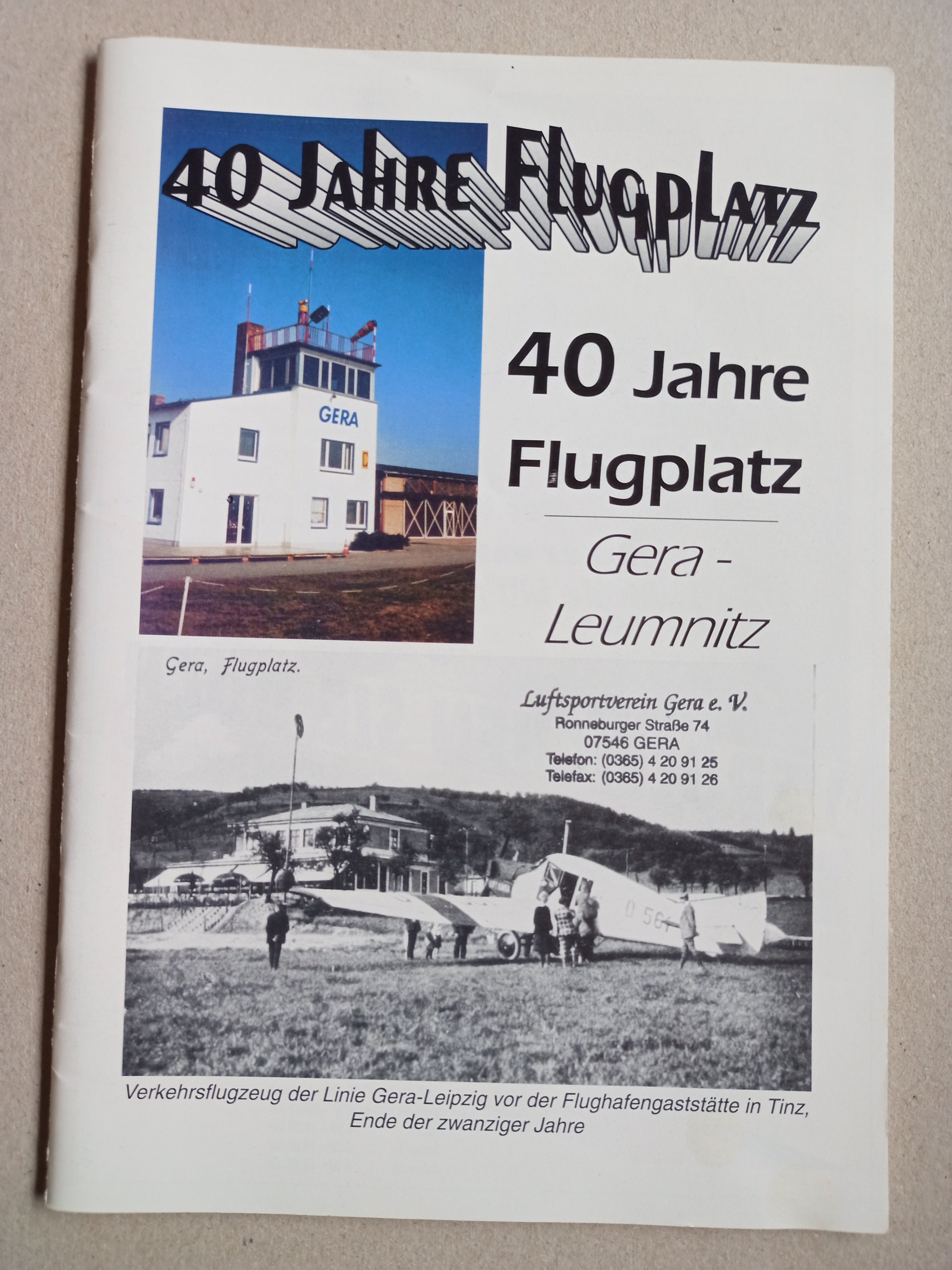 Gera 40 Jahre (Deutsches Segelflugmuseum mit Modellflug CC BY-NC-SA)