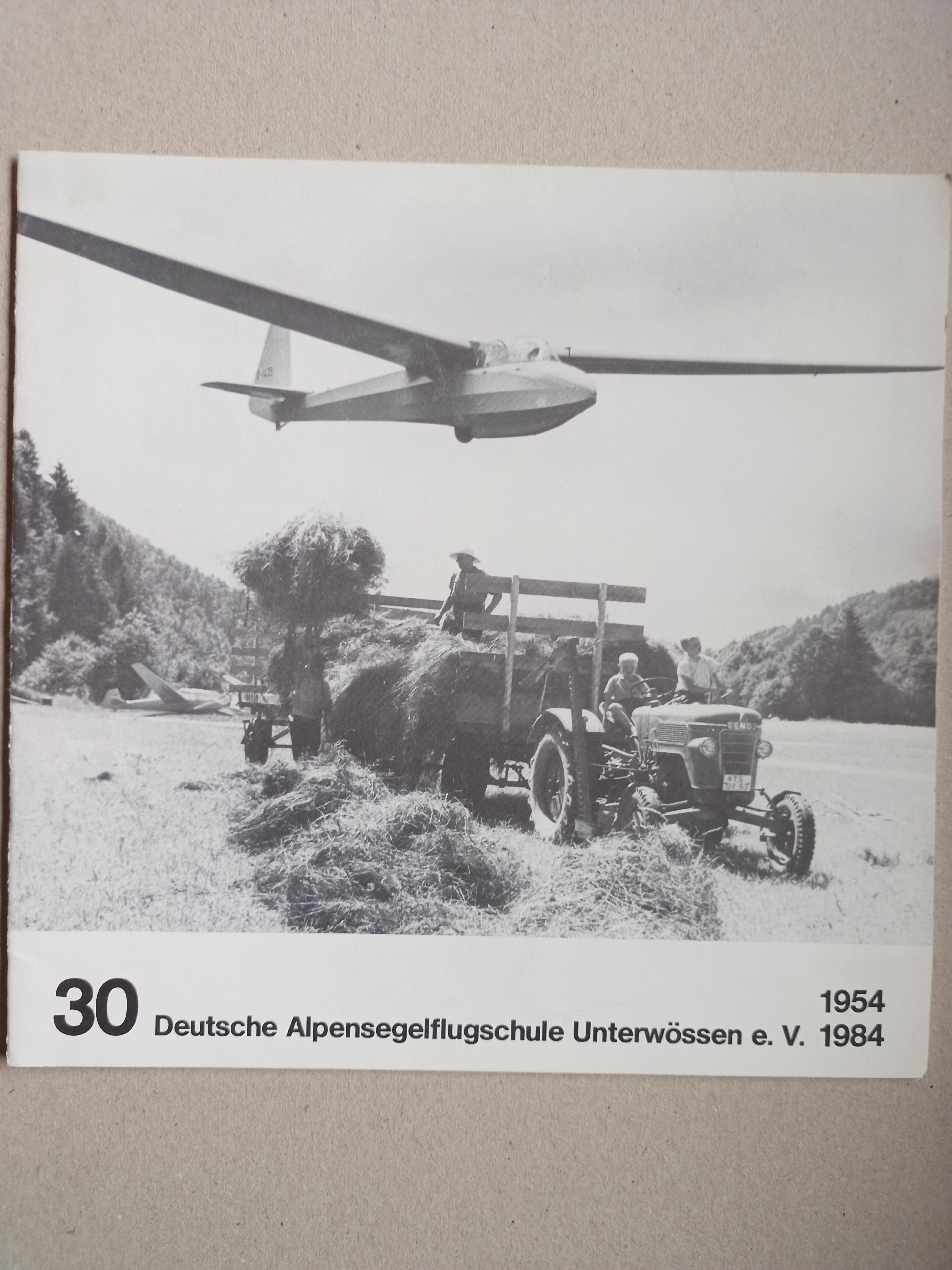 Alpensegelflugschule Unterwössen 30 Jahre (Deutsches Segelflugmuseum mit Modellflug CC BY-NC-SA)