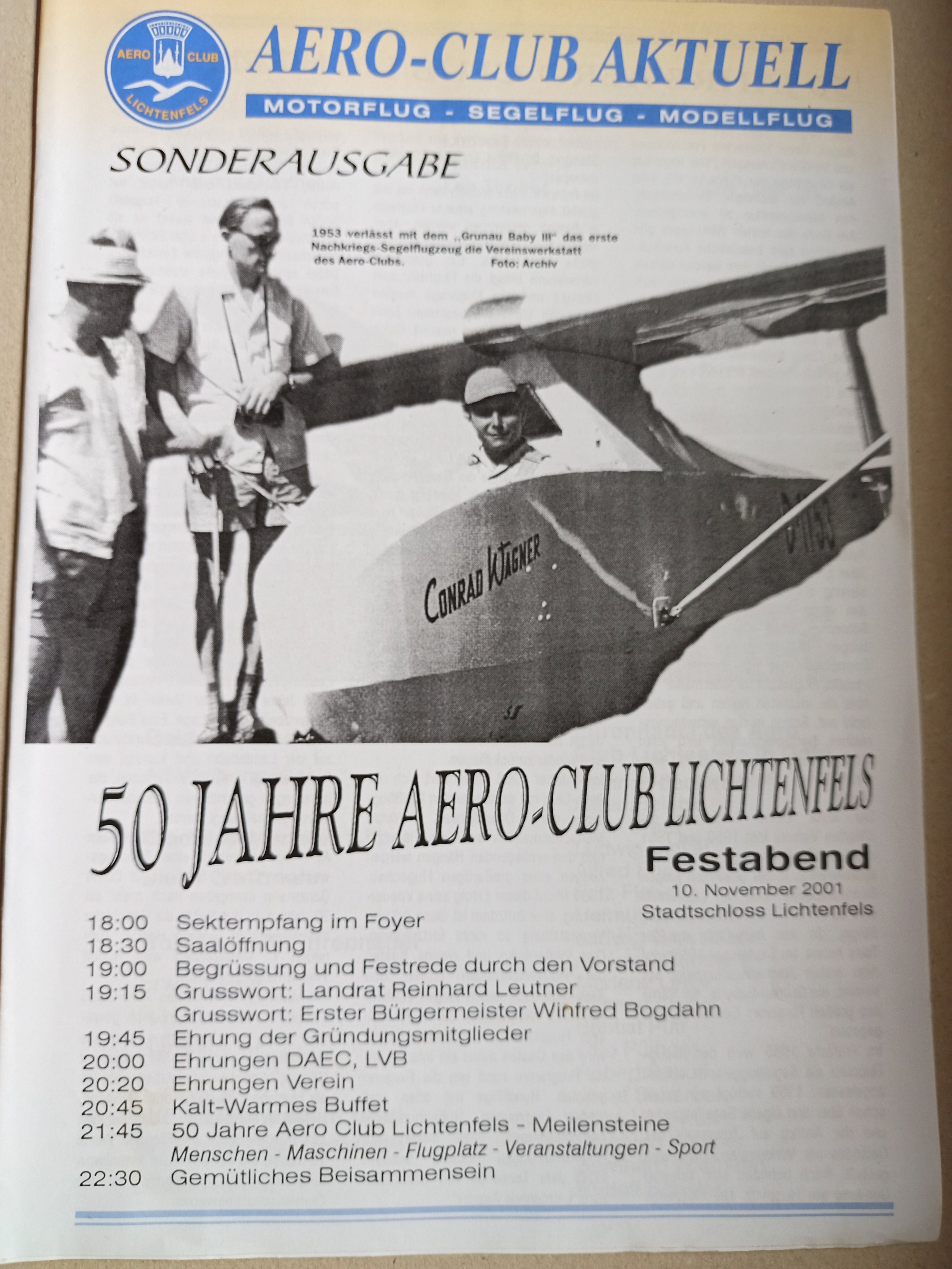 Lichtenfels 50 Jahre (Deutsches Segelflugmuseum mit Modellflug CC BY-NC-SA)