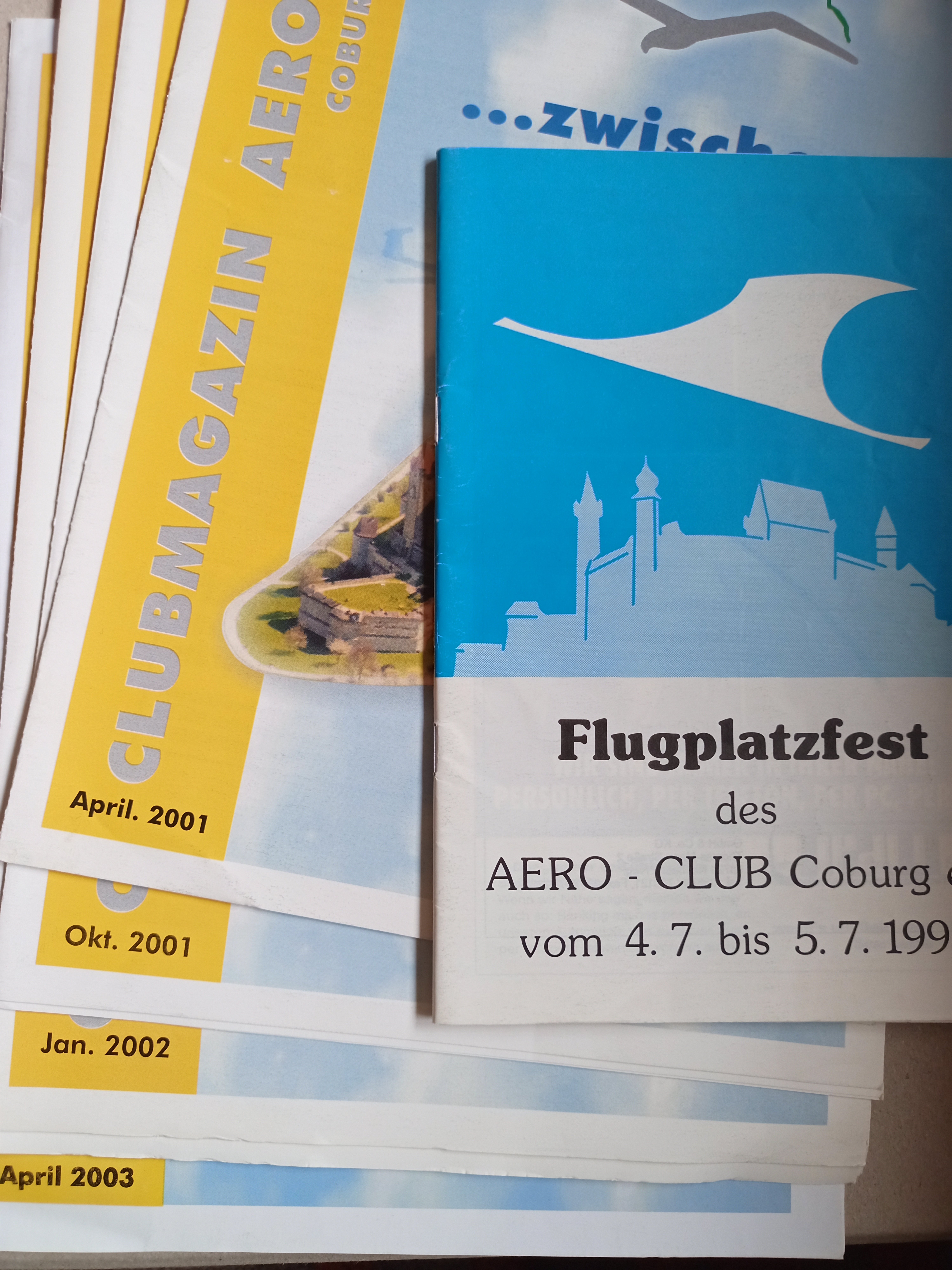 Aero Club Coburg Clubmagazin + Flugtag 1998 (Deutsches Segelflugmuseum mit Modellflug CC BY-NC-SA)