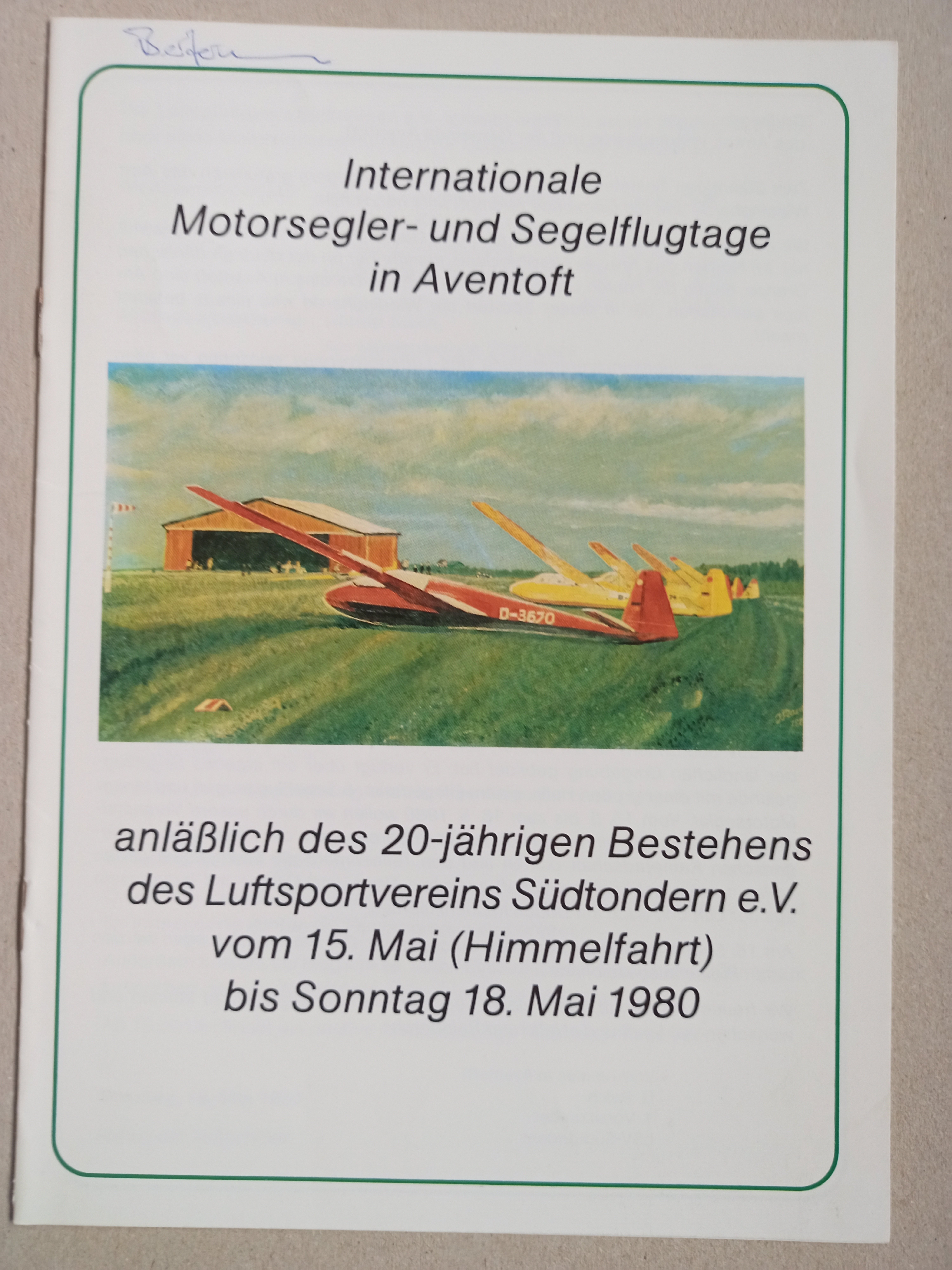 Avntoft 20 Jahre (Deutsches Segelflugmuseum mit Modellflug CC BY-NC-SA)