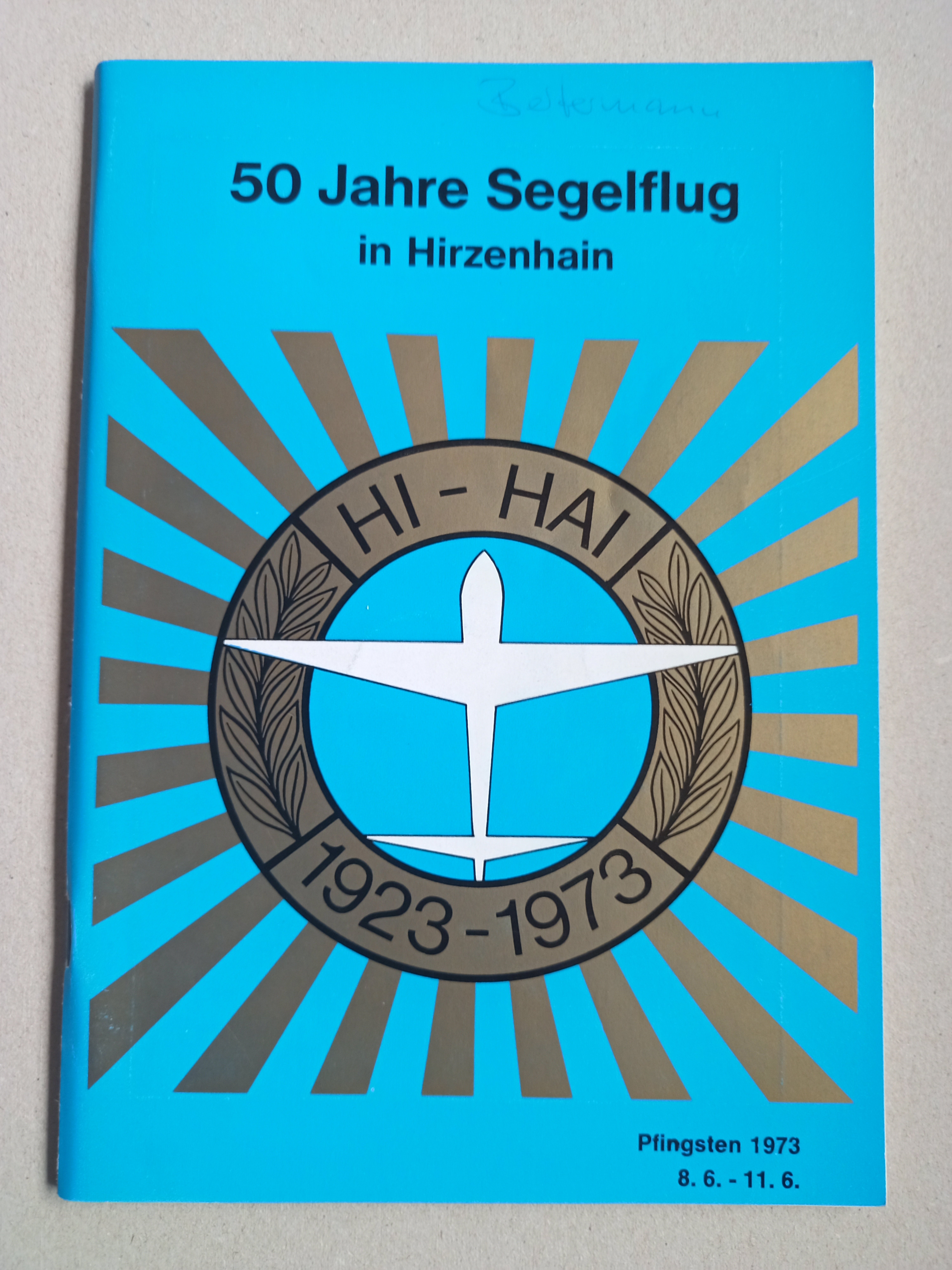 Hirzenhain 50 Jahre (Deutsches Segelflugmuseum mit Modellflug CC BY-NC-SA)
