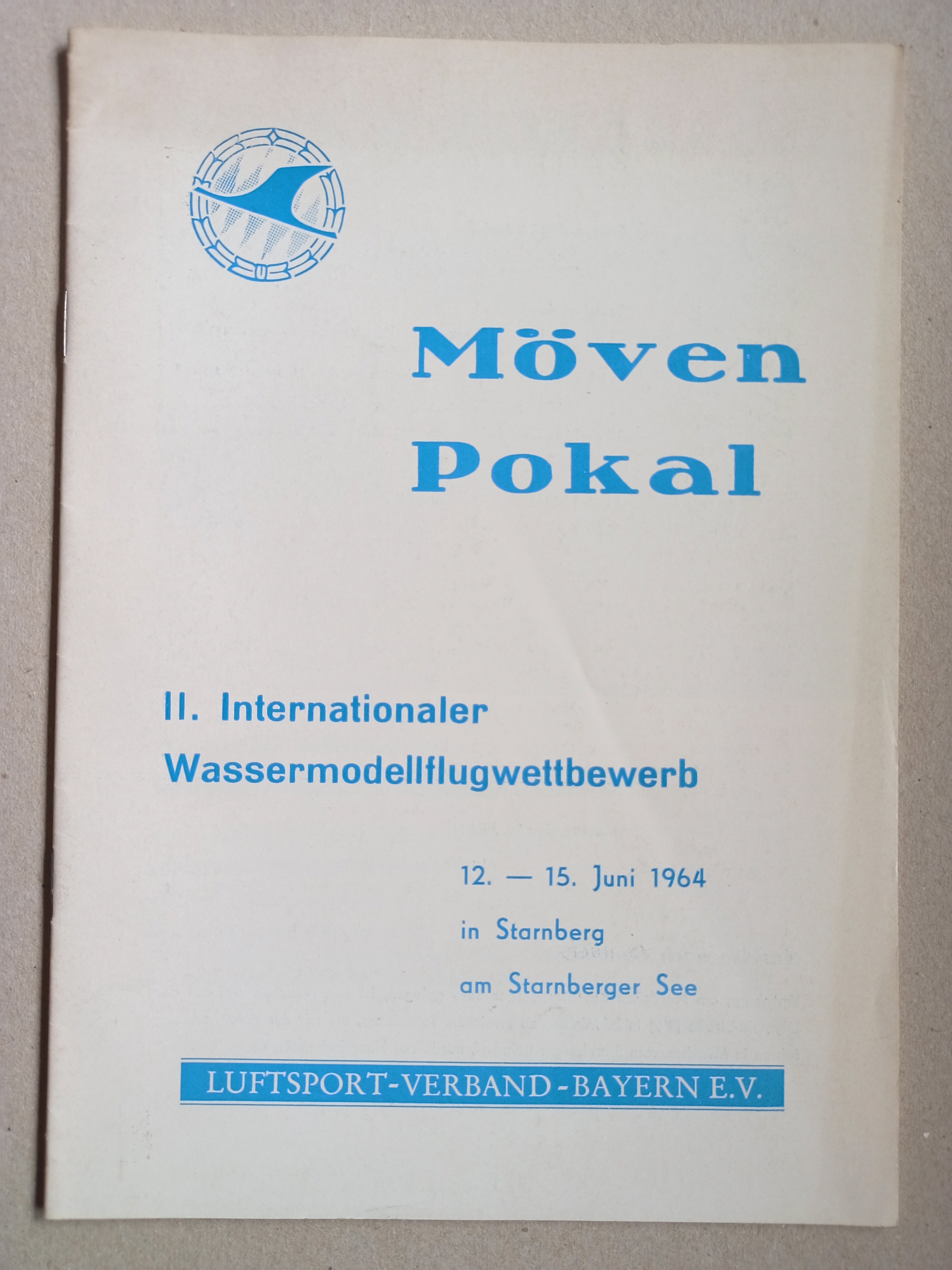 Wassermodelllugwettbewerb 1964 Starnberg (Deutsches Segelflugmuseum mit Modellflug CC BY-NC-SA)