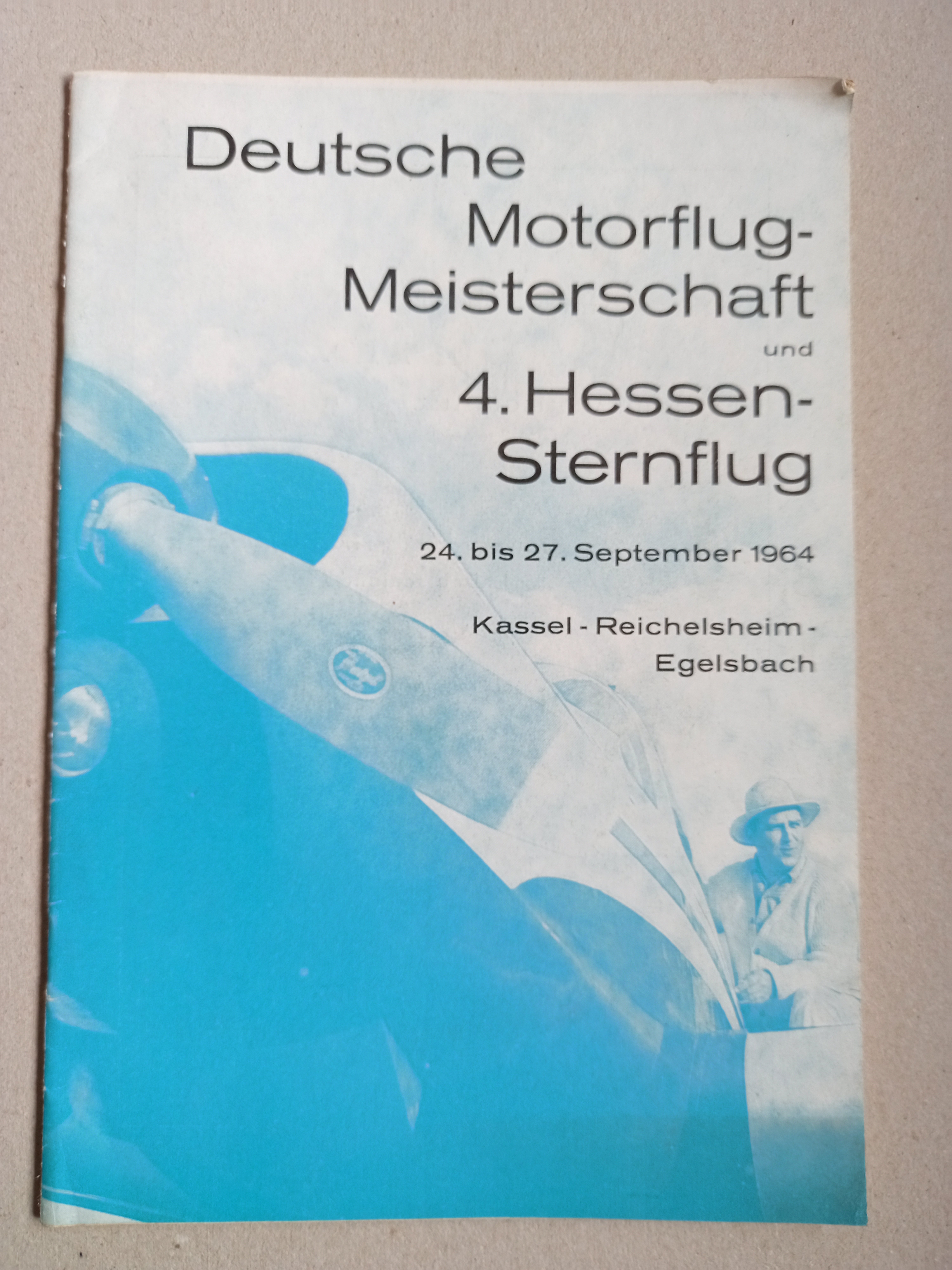DM Motorflug 1964 + Hessensternflug (Deutsches Segelflugmuseum mit Modellflug CC BY-NC-SA)