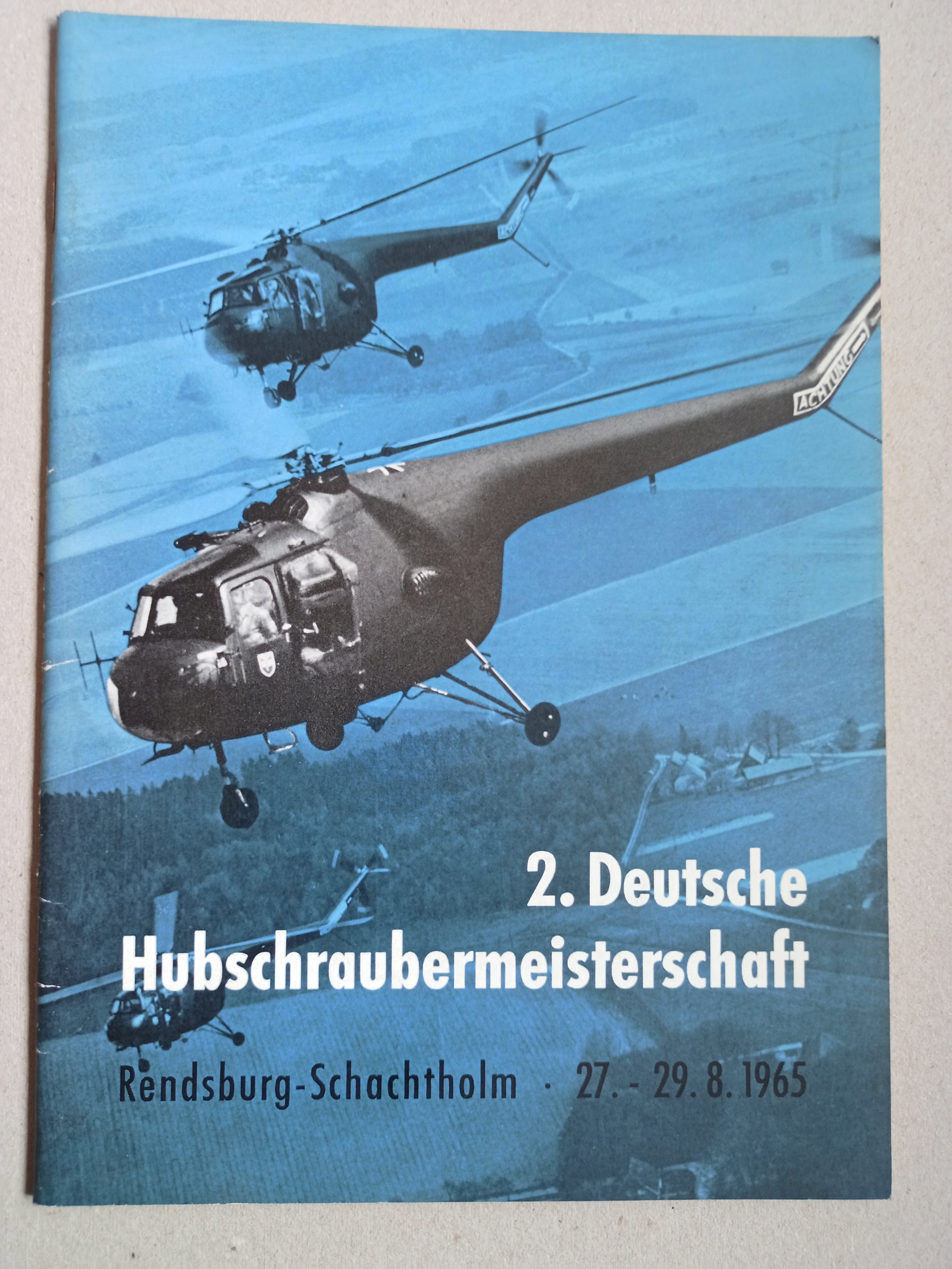 DM Hubschrauber 1965 Rendsburg (Deutsches Segelflugmuseum mit Modellflug CC BY-NC-SA)