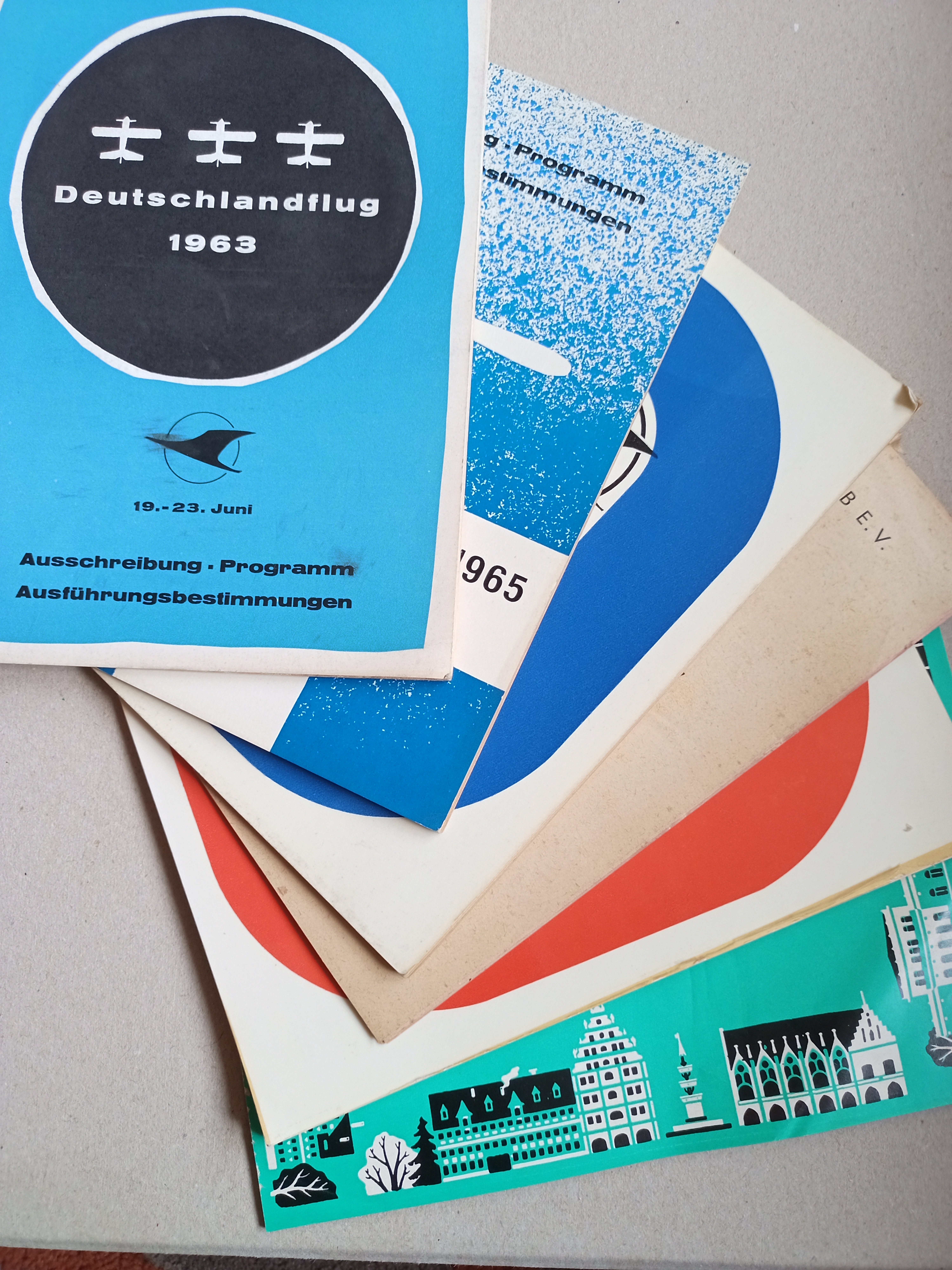 Deutschlandflug 1963 - 1965 - 1967 - 1969 (Deutsches Segelflugmuseum mit Modellflug CC BY-NC-SA)