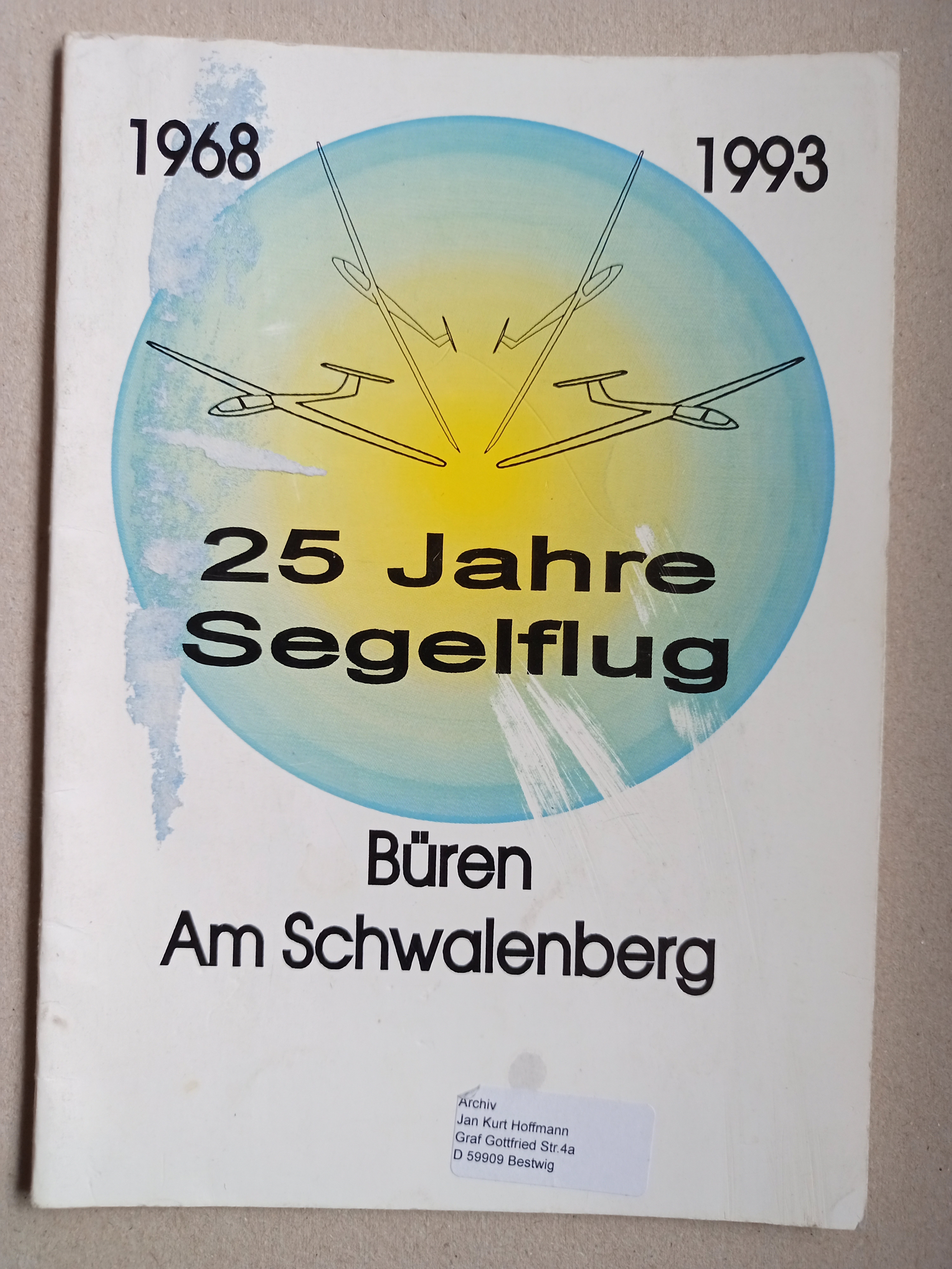 Büren 25 Jahre (Deutsches Segelflugmuseum mit Modellflug CC BY-NC-SA)