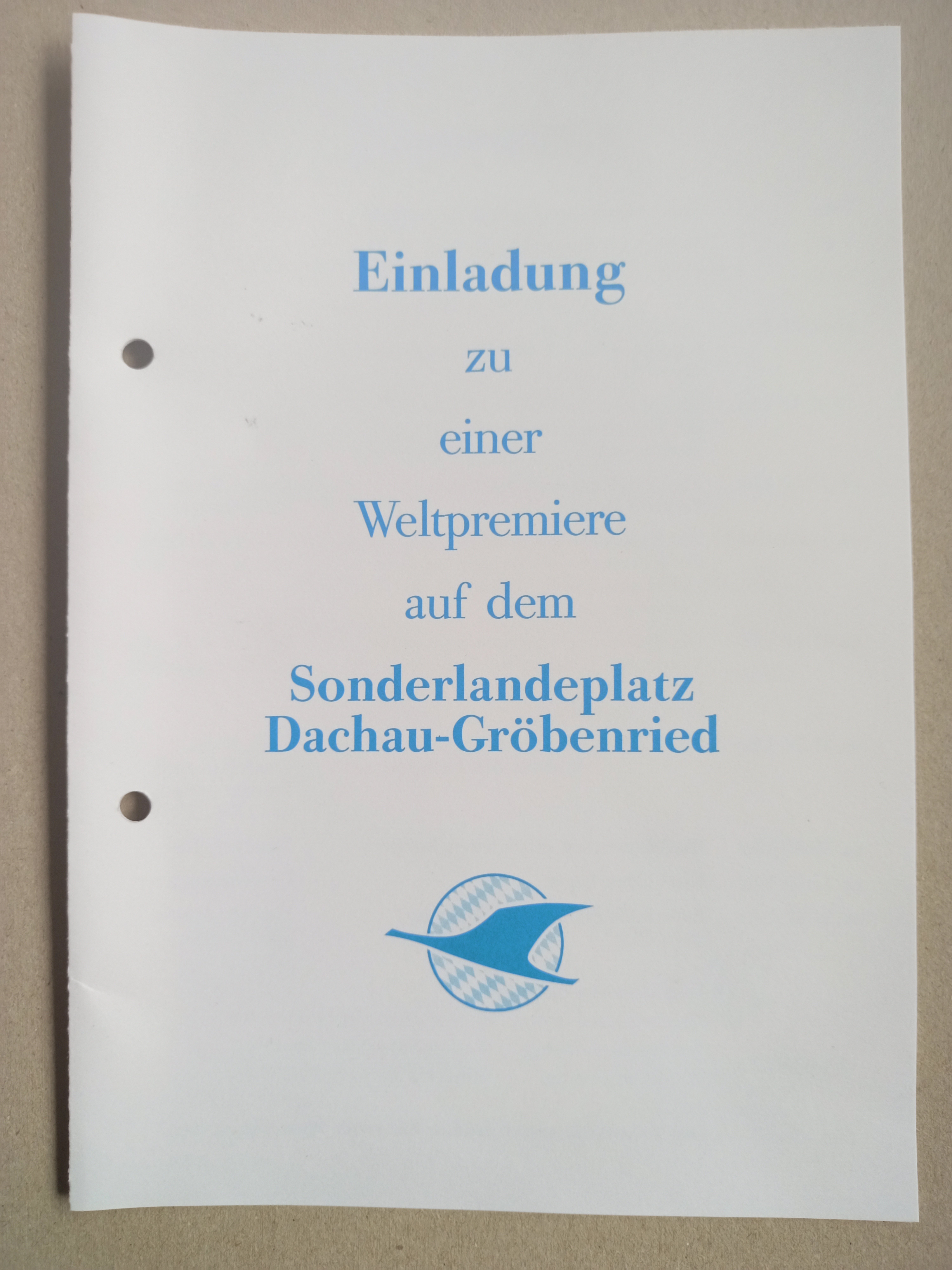 Einladung Vorstellung Tost-Elektrowinde Dachau (Deutsches Segelflugmuseum mit Modellflug CC BY-NC-SA)