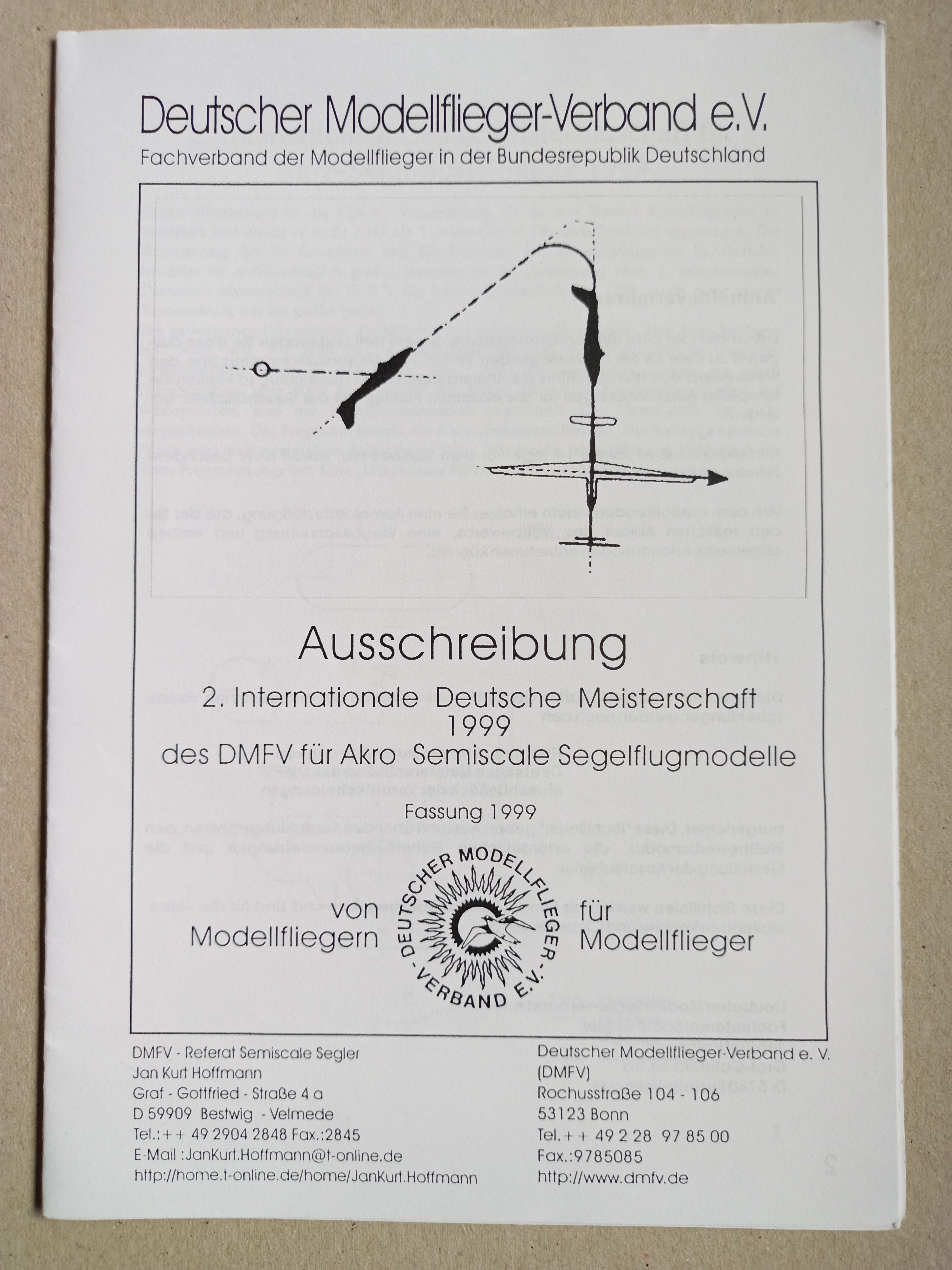 DMFV Ausschreibungen DM Akro Semiscale Segelflugzeuge (Deutsches Segelflugmuseum mit Modellflug CC BY-NC-SA)