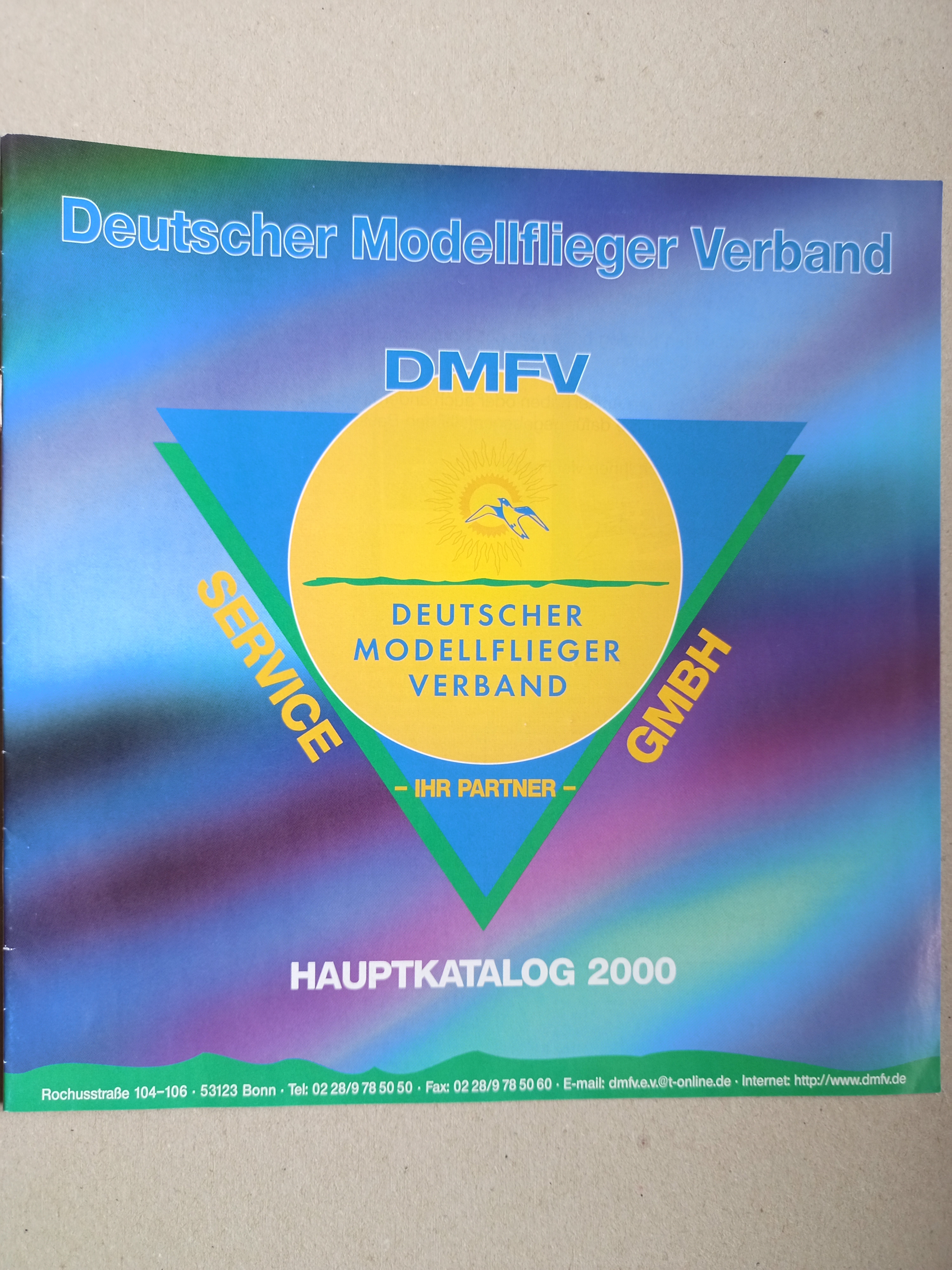 DMFV Service GmbH Katalog 2000 (Deutsches Segelflugmuseum mit Modellflug CC BY-NC-SA)