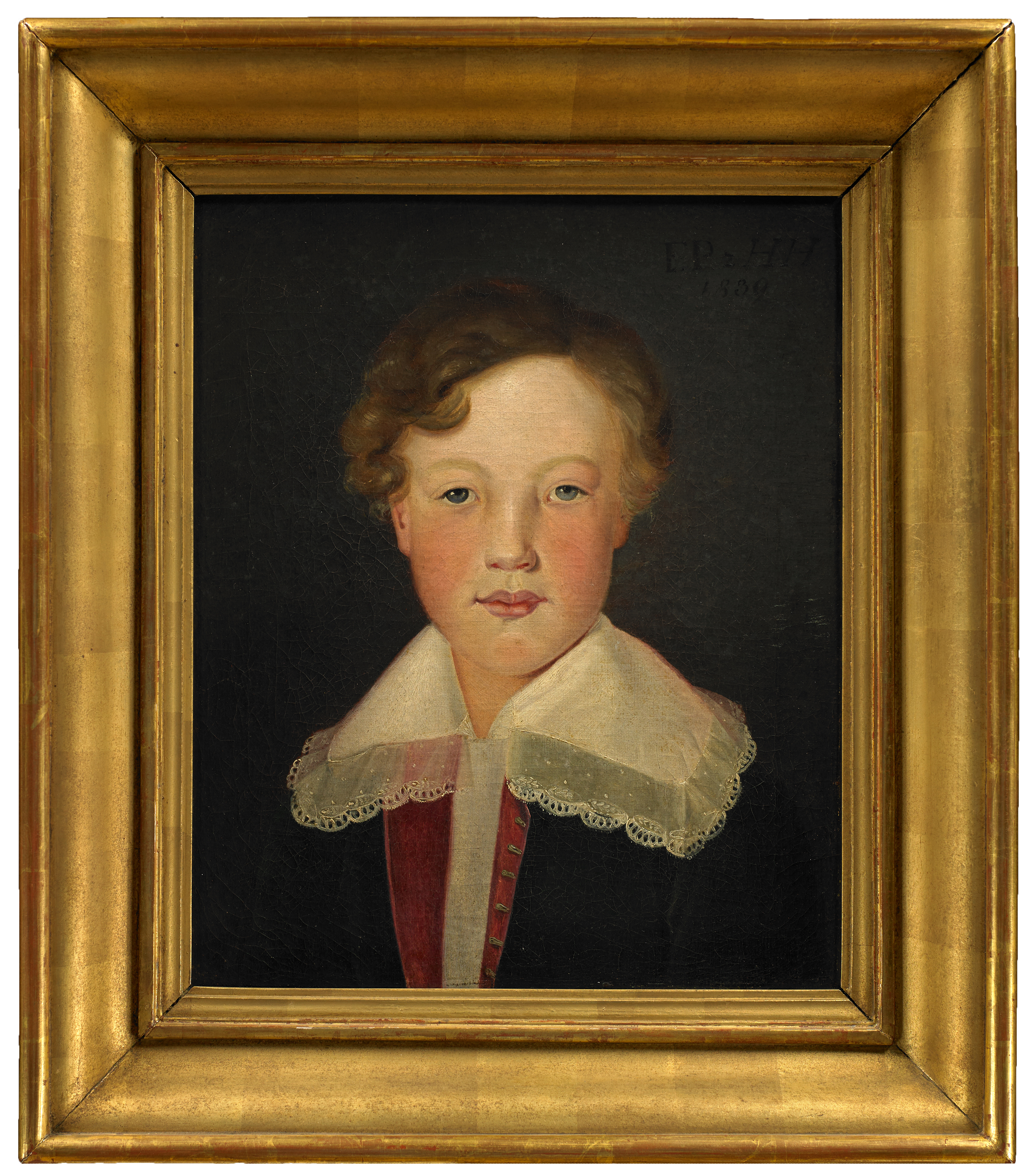 Kinderportrait Erbprinz' Friedrich von Hessen-Homburg (Staatliche Schlösser und Gärten Hessen CC BY-SA)