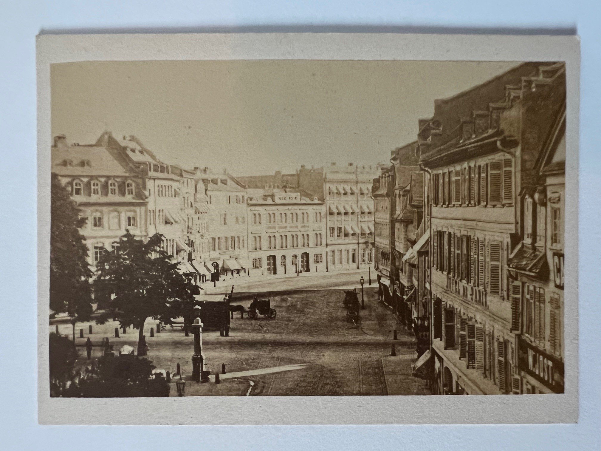 CdV, Unbekannter Fotograf, Zeil, ca. 1870 (Taunus-Rhein-Main - Regionalgeschichtliche Sammlung Dr. Stefan Naas CC BY-NC-SA)