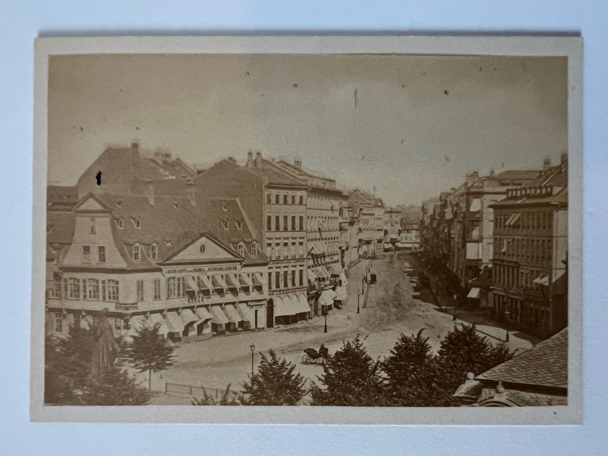 CdV, Unbekannter Fotograf, Zeil, ca. 1870. (Taunus-Rhein-Main - Regionalgeschichtliche Sammlung Dr. Stefan Naas CC BY-NC-SA)