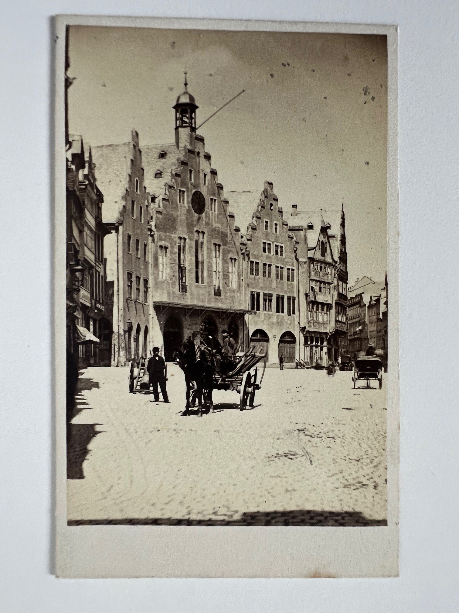 CdV, Theodor Creifelds, Frankfurt, Nr. 274, Römer in Frankfurt, klein, ca. 1870. (Taunus-Rhein-Main - Regionalgeschichtliche Sammlung Dr. Stefan Naas CC BY-NC-SA)