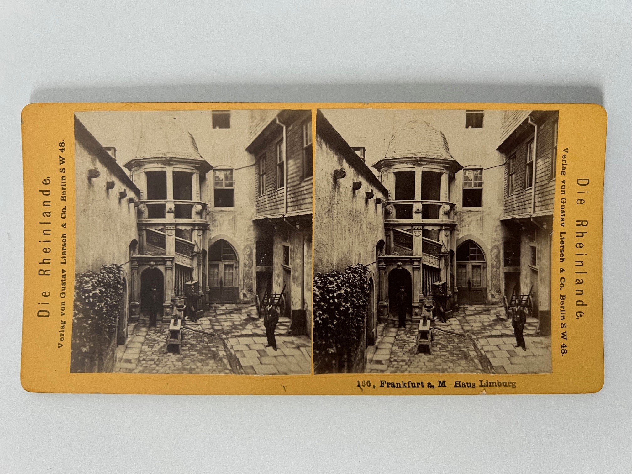 Stereobild, Verlag Gustav Liersch, Frankfurt, Nr. 166, Haus Limburg, ca. 1881. (Taunus-Rhein-Main - Regionalgeschichtliche Sammlung Dr. Stefan Naas CC BY-NC-SA)