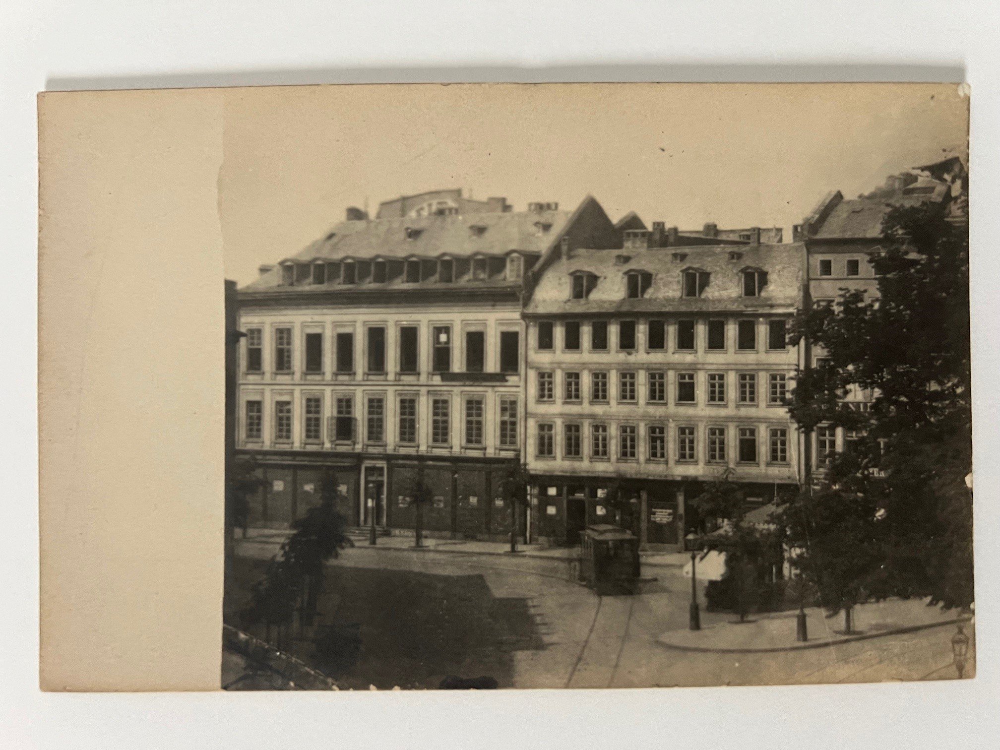Gottfried Vömel, Frankfurt, Hauptwache, ca. 1905. (Taunus-Rhein-Main - Regionalgeschichtliche Sammlung Dr. Stefan Naas CC BY-NC-SA)
