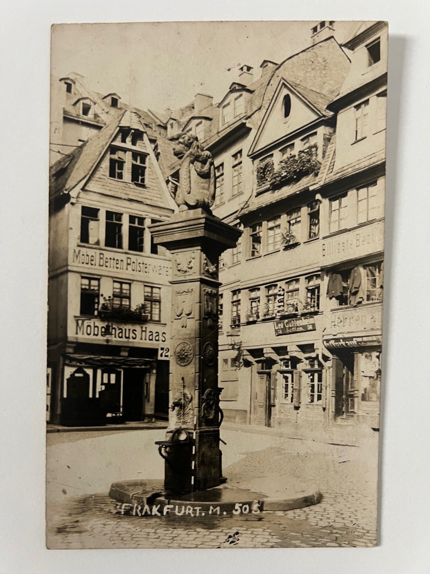 Gottfried Vömel, Frankfurt, ca. 1900. (Taunus-Rhein-Main - Regionalgeschichtliche Sammlung Dr. Stefan Naas CC BY-NC-SA)