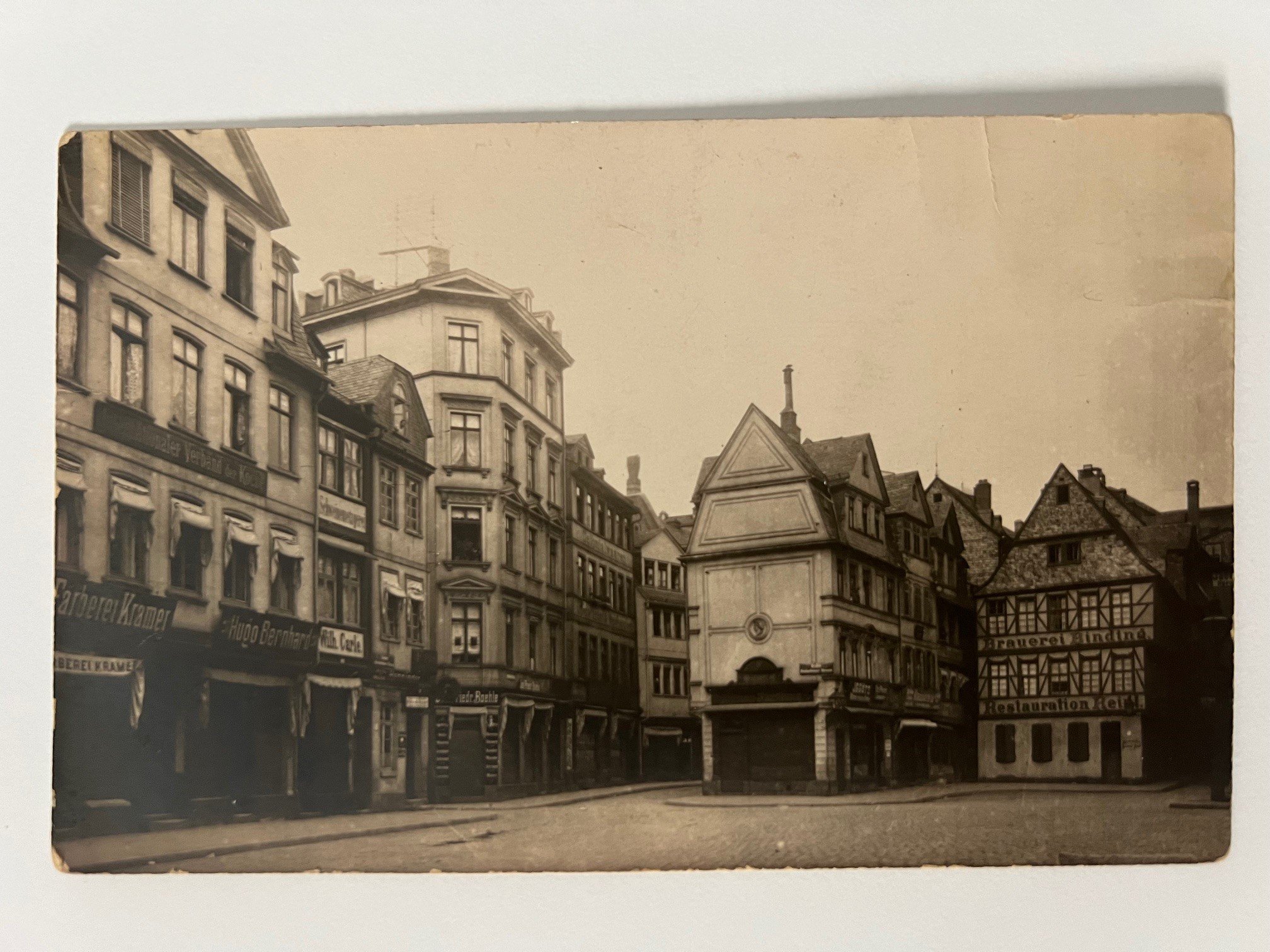 Gottfried Vömel, Frankfurt, Die große Bockenheimergasse, 1903. (Taunus-Rhein-Main - Regionalgeschichtliche Sammlung Dr. Stefan Naas CC BY-NC-SA)