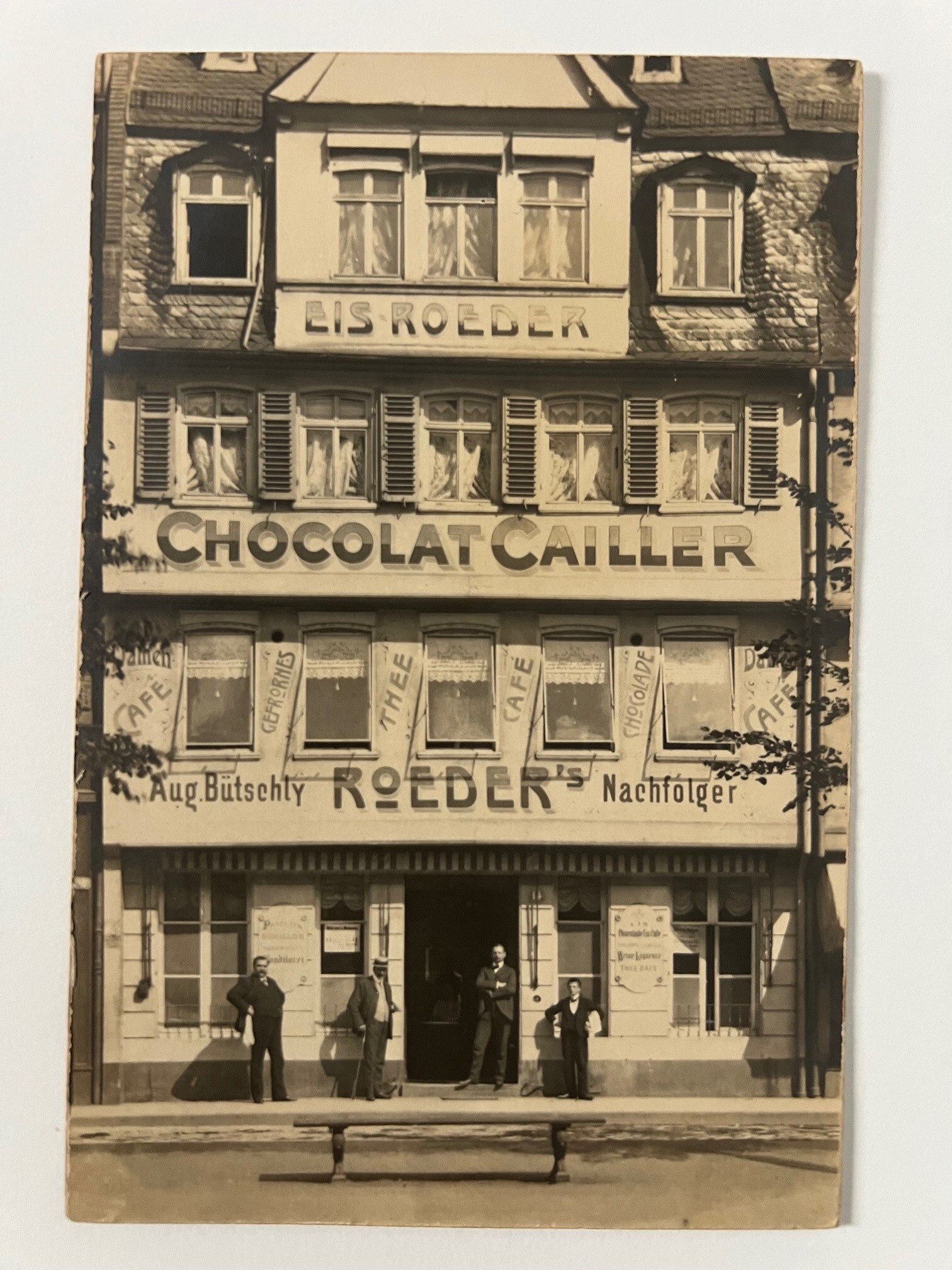 Gottfried Vömel, Frankfurt, Am Goetheplatz, vor 1905. (Taunus-Rhein-Main - Regionalgeschichtliche Sammlung Dr. Stefan Naas CC BY-NC-SA)