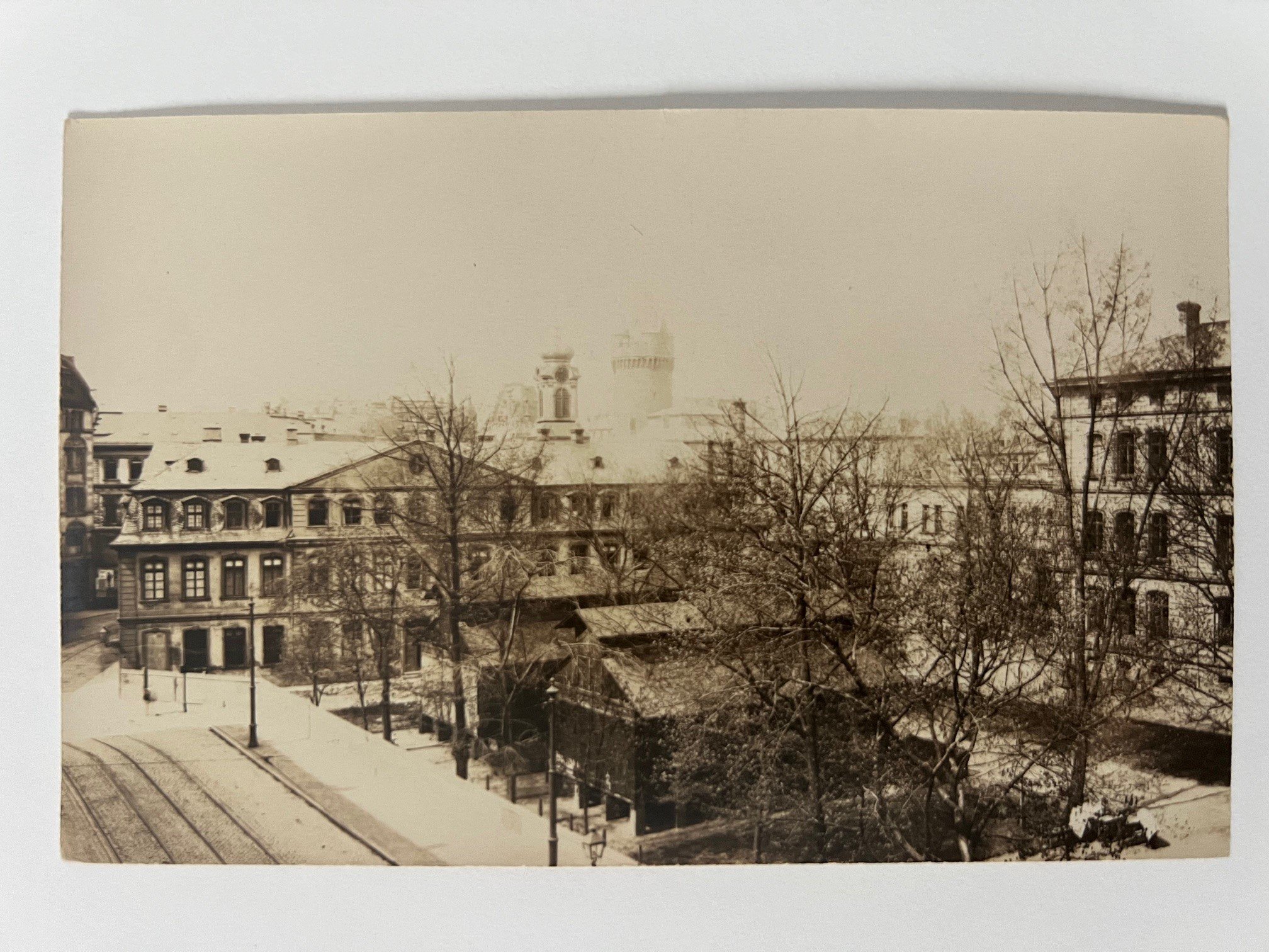 Gottfried Vömel, Frankfurt, Das alte Bürgerhospital, 1907. (Taunus-Rhein-Main - Regionalgeschichtliche Sammlung Dr. Stefan Naas CC BY-NC-SA)