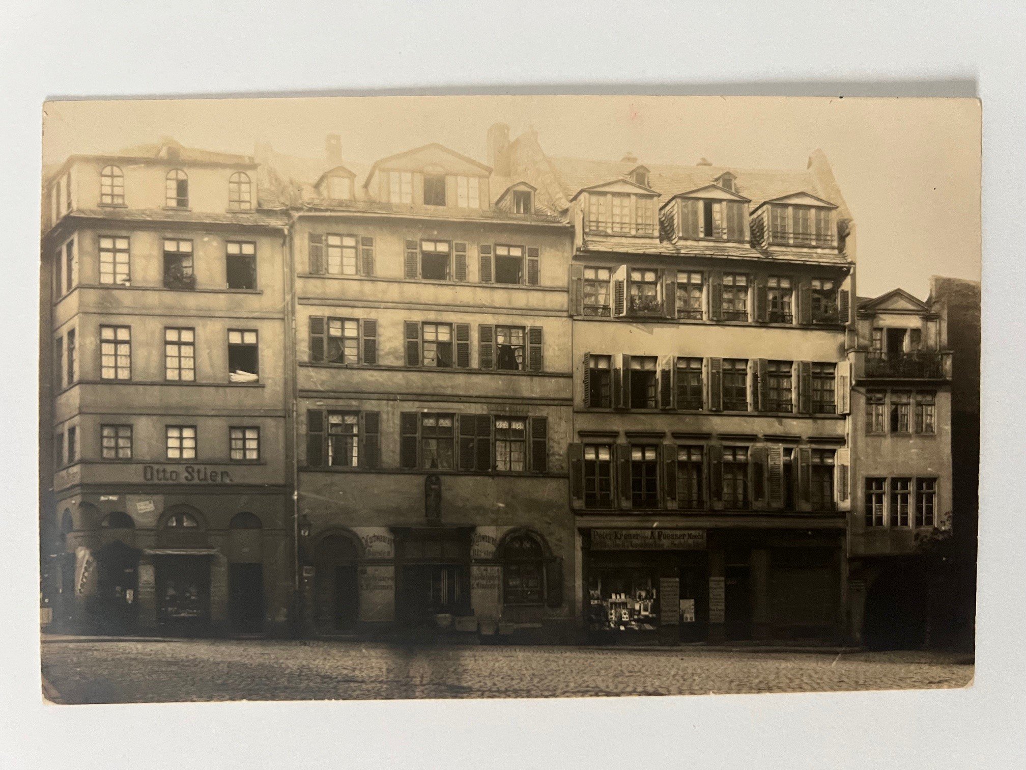 Gottfried Vömel, Frankfurt, Der Domplatz von Osten, 1906. (Taunus-Rhein-Main - Regionalgeschichtliche Sammlung Dr. Stefan Naas CC BY-NC-SA)