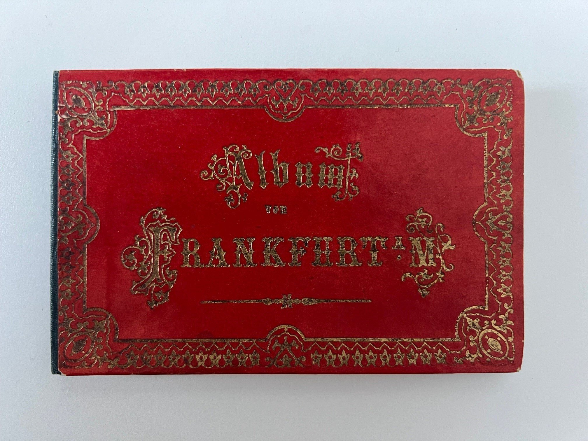 R. Baist, Album von Frankfurt a. M., 12 Lithographien als Leporello, ca. 1870. (Taunus-Rhein-Main - Regionalgeschichtliche Sammlung Dr. Stefan Naas CC BY-NC-SA)