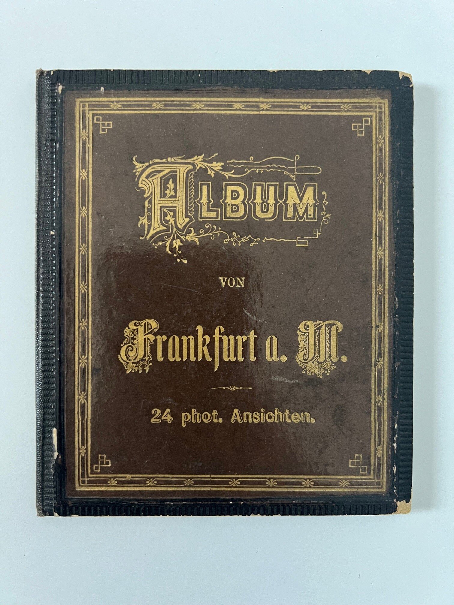 Unbekannter Herausgeber, Album von Frankfurt a. M., 24 Lithographien als Leporello, ca. 1880. (Taunus-Rhein-Main - Regionalgeschichtliche Sammlung Dr. Stefan Naas CC BY-NC-SA)
