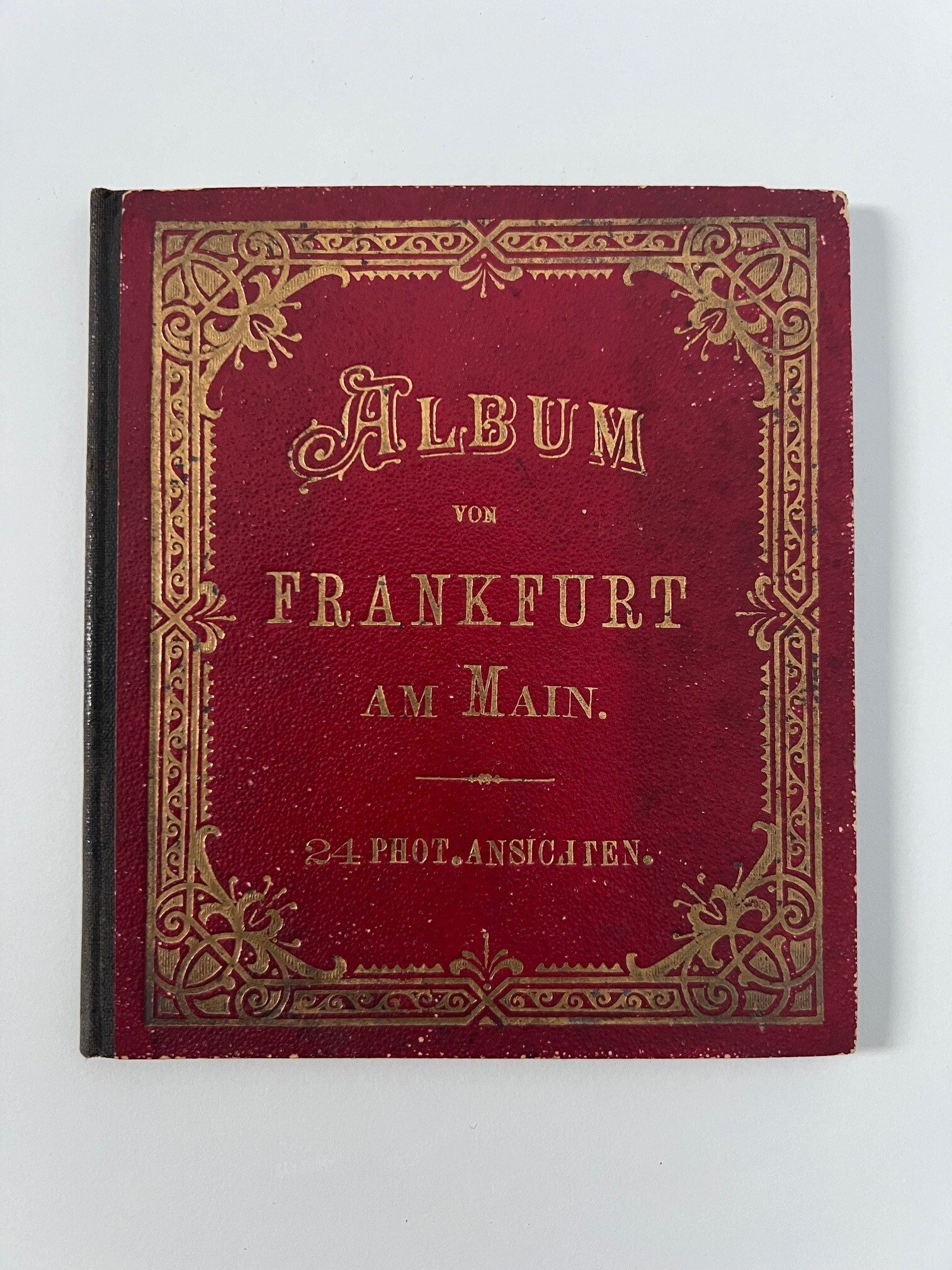 Philipp Frey & Co, Album von Frankfurt a. M., 24 Lithographien als Leporello, ca. 1887. (Taunus-Rhein-Main - Regionalgeschichtliche Sammlung Dr. Stefan Naas CC BY-NC-SA)