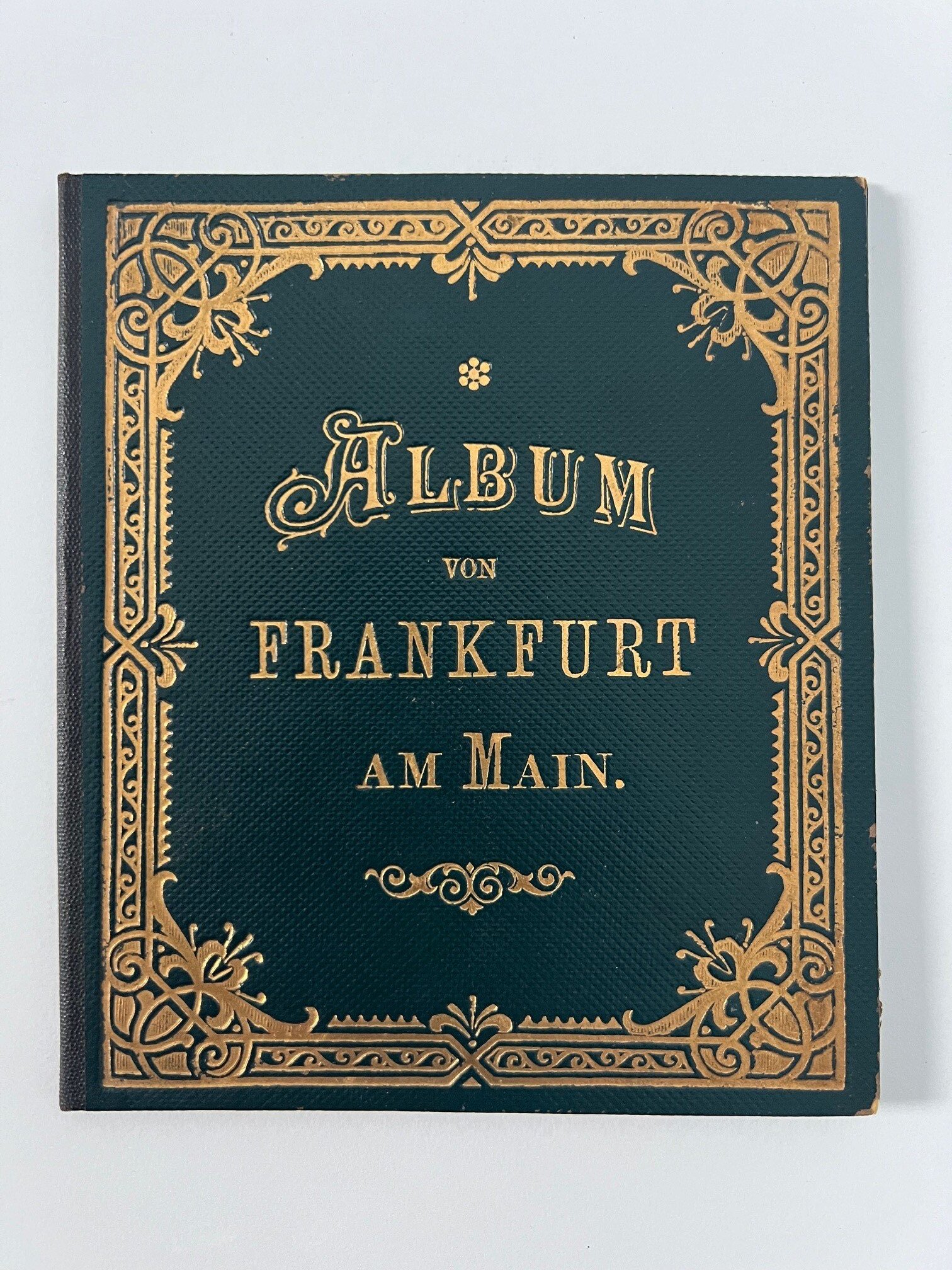 Philipp Frey & Co, Album von Frankfurt a. M., 34 Lithographien als Leporello, ca. 1885. (Taunus-Rhein-Main - Regionalgeschichtliche Sammlung Dr. Stefan Naas CC BY-NC-SA)