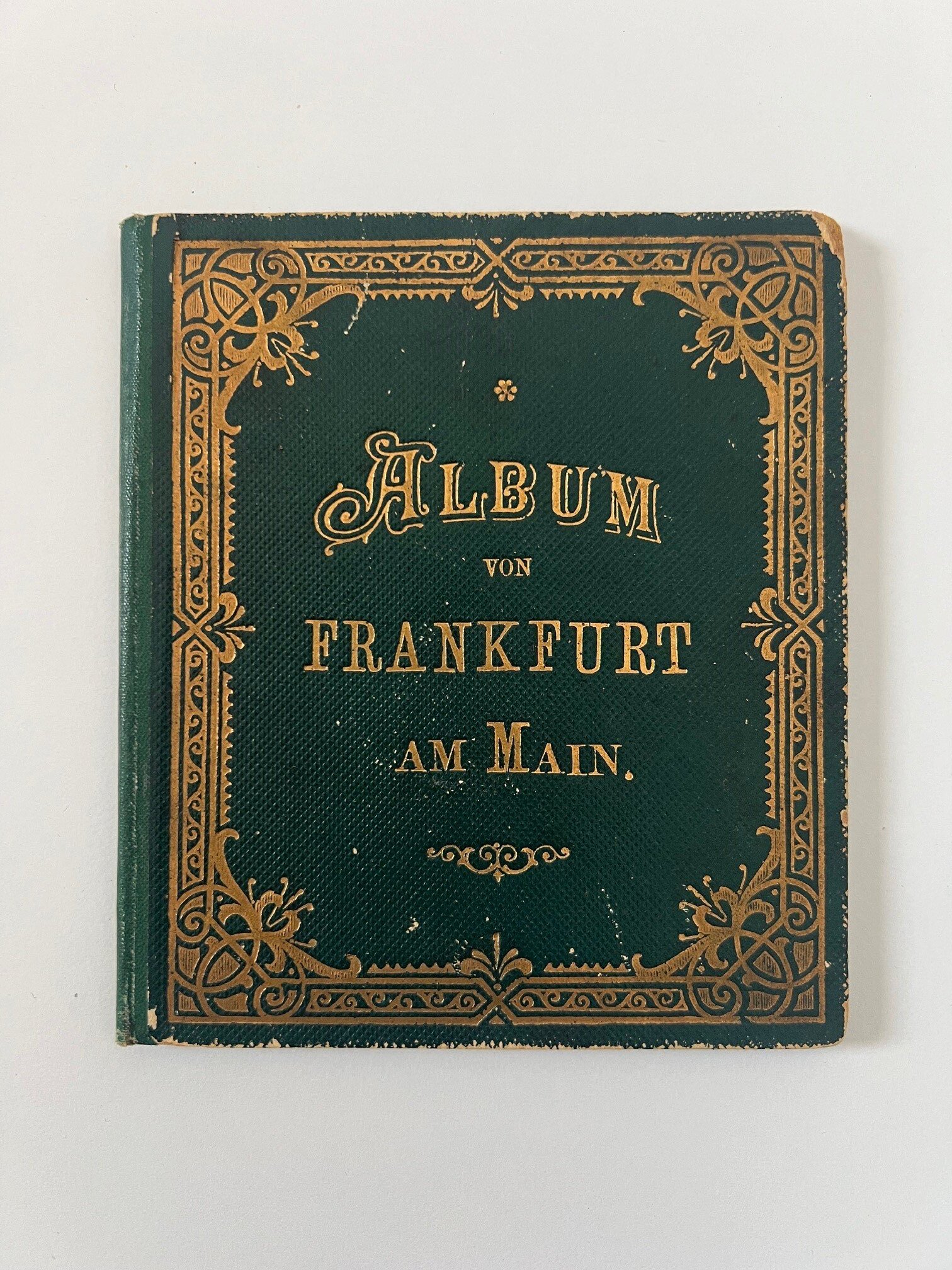 Unbekannter Hersteller, Album von Frankfurt am Main, 28 Lithographien als Leporello, ca. 1885. (Taunus-Rhein-Main - Regionalgeschichtliche Sammlung Dr. Stefan Naas CC BY-NC-SA)