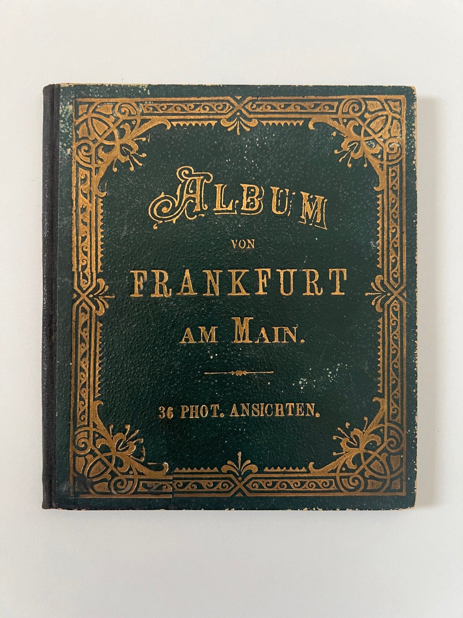 Philipp Frey, Album von Frankfurt am Main, 36 Lithographien als Leporello, ca. 1885. (Taunus-Rhein-Main - Regionalgeschichtliche Sammlung Dr. Stefan Naas CC BY-NC-SA)