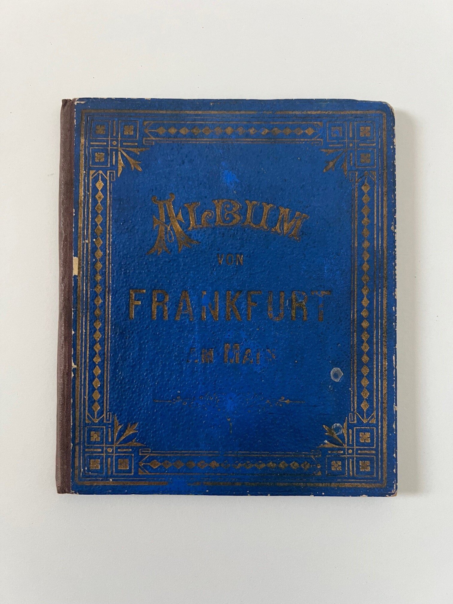 Unbekannter Hersteller, Album von Frankfurt a. M., 25 Lithographien als Leporello, ca. 1890. (Taunus-Rhein-Main - Regionalgeschichtliche Sammlung Dr. Stefan Naas CC BY-NC-SA)
