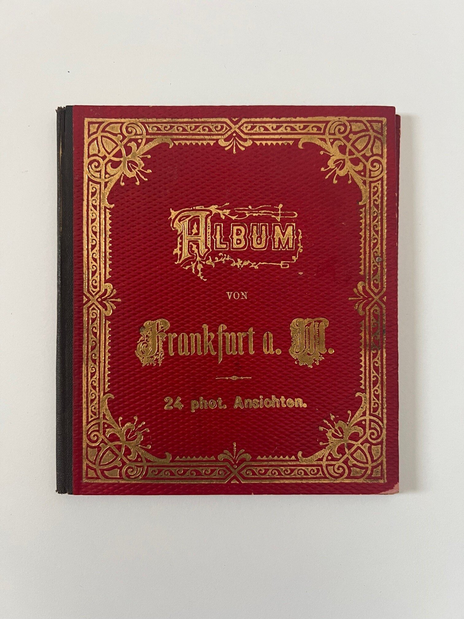 Unbekannter Hersteller, Album von Frankfurt a. M., 24 Lithographien als Leporello, ca. 1890. (Taunus-Rhein-Main - Regionalgeschichtliche Sammlung Dr. Stefan Naas CC BY-NC-SA)