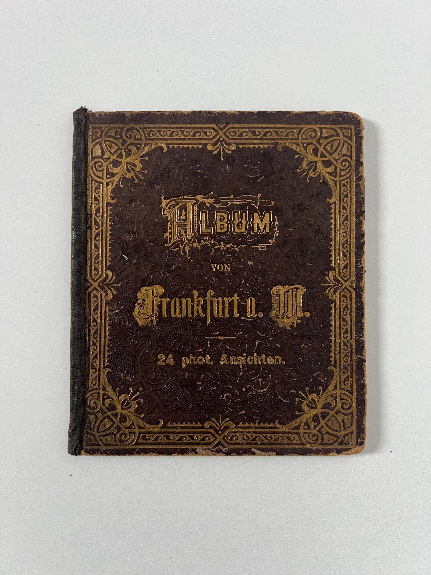 Unbekannter Hersteller, Album von Frankfurt am Main, 24 Lithographien als Leporello, ca. 1885. (Taunus-Rhein-Main - Regionalgeschichtliche Sammlung Dr. Stefan Naas CC BY-NC-SA)